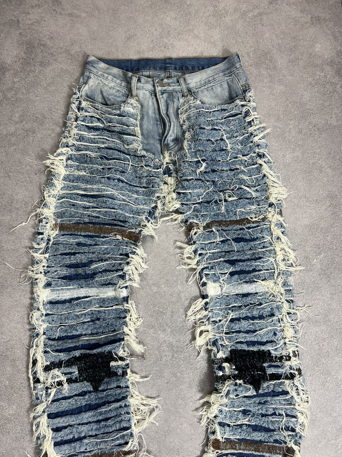 Japanese Brand Vintage streetwear Hysteric Glamour Style Distressed jeans Size US 32 / EU 48 - 4 Thumbnail