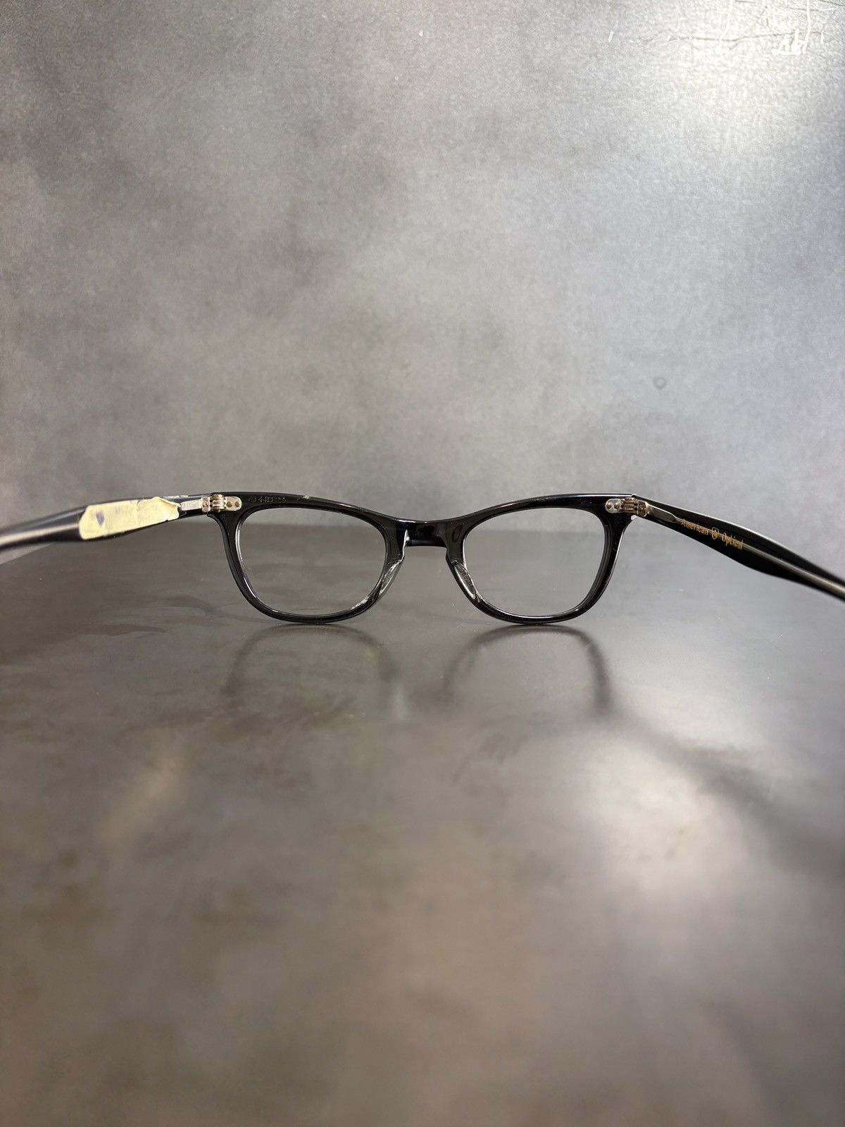 American Optical 1960s Vintage American Optical Eyeglasses Frames B&L MCM Mod Size ONE SIZE - 10 Thumbnail