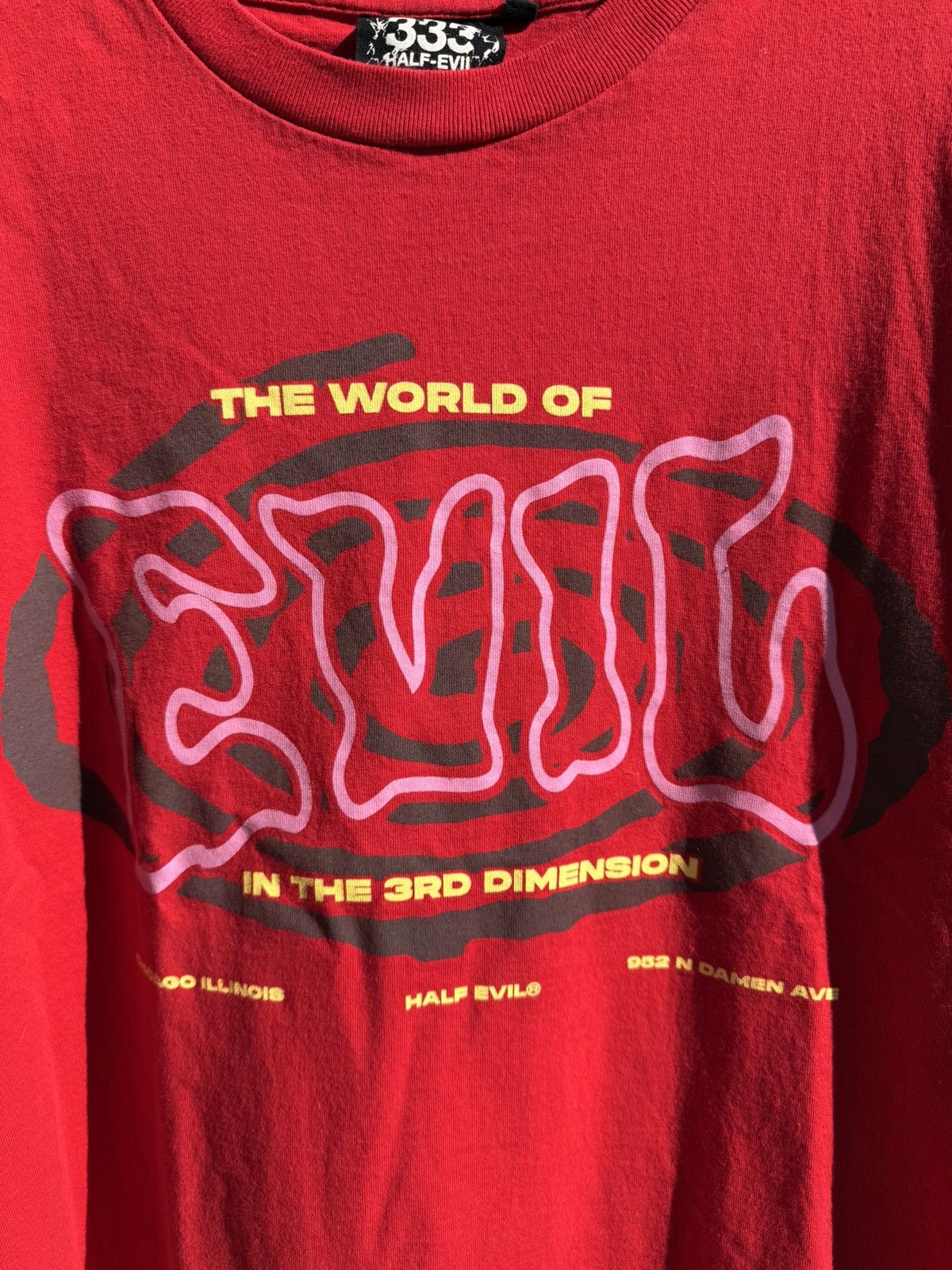 Half Evil Half Evil “The World of Evil” T-Shirt Size US M / EU 48-50 / 2 - 2 Thumbnail