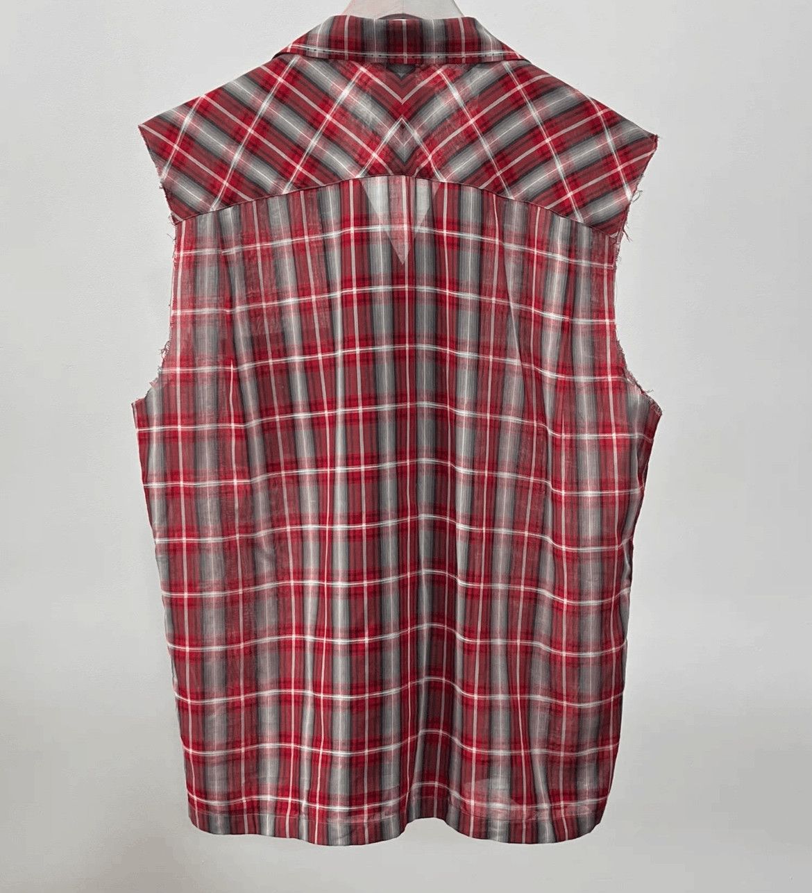 Number (N)ine Number (N)ine Sz 4 Number Nine 04SS Dream Plaid Vest-2506 Size US XL / EU 56 / 4 - 2 Thumbnail