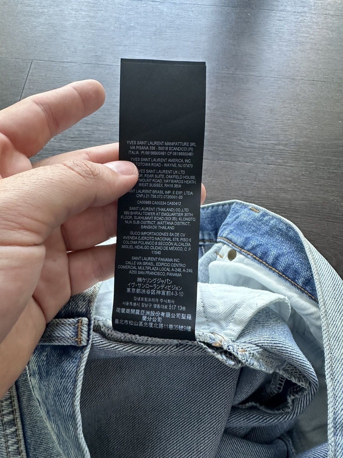 Saint Laurent Paris Saint Laurent denim Size US 36 / EU 52 - 8 Thumbnail