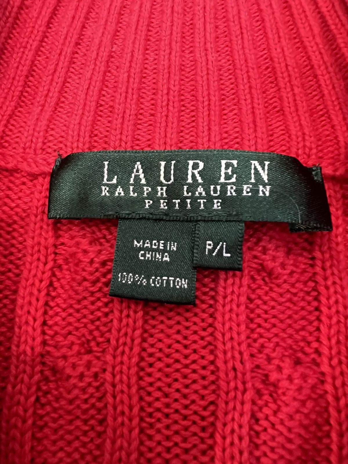 Lauren Ralph Lauren Womens lauren ralph lauren polo knitwear full zip sweater Size S / US 4 / IT 40 - 3 Thumbnail