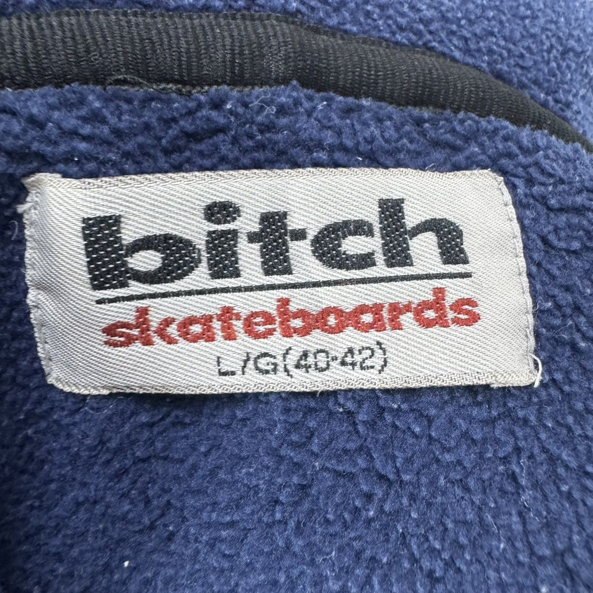 Public Housing Skate Team 🌟BITCH SKATEBOARD HOODIE ZIPPER JACKET Size US L / EU 52-54 / 3 - 8 Thumbnail