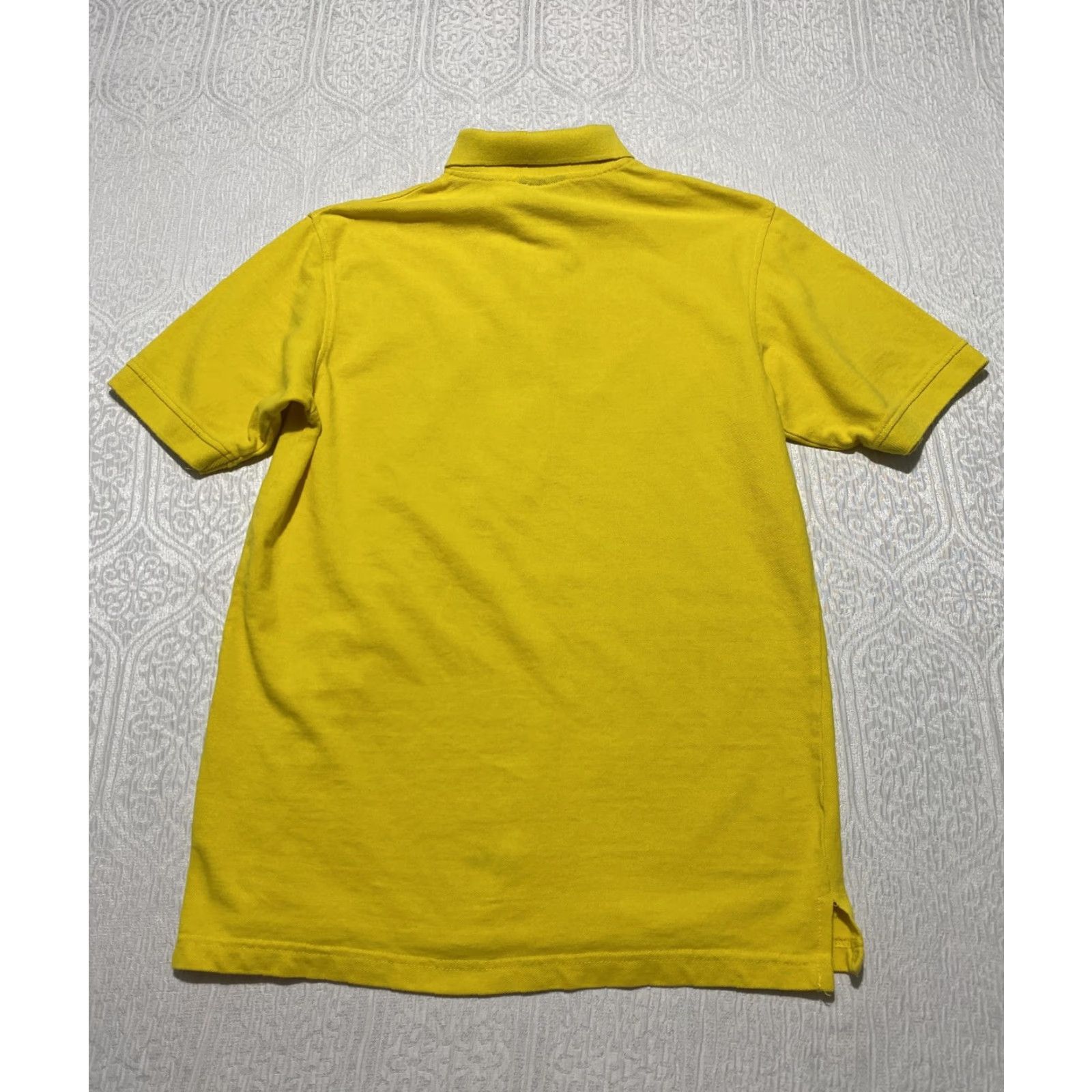 Southpole South Pole Polo Shirt Mens M Yellow Short Sleeve Cotton Solid Size US M / EU 48-50 / 2 - 4 Thumbnail