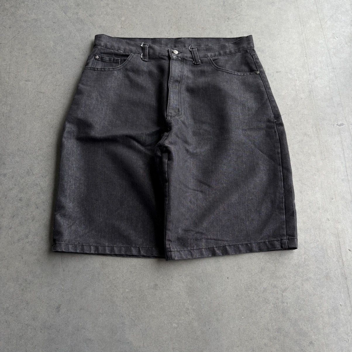 Brooklyn Xpress × Vintage Y2K Baggy Black Brooklyn Xpress Style Jorts Shorts 38 Size US 38 / EU 54 - 5 Thumbnail