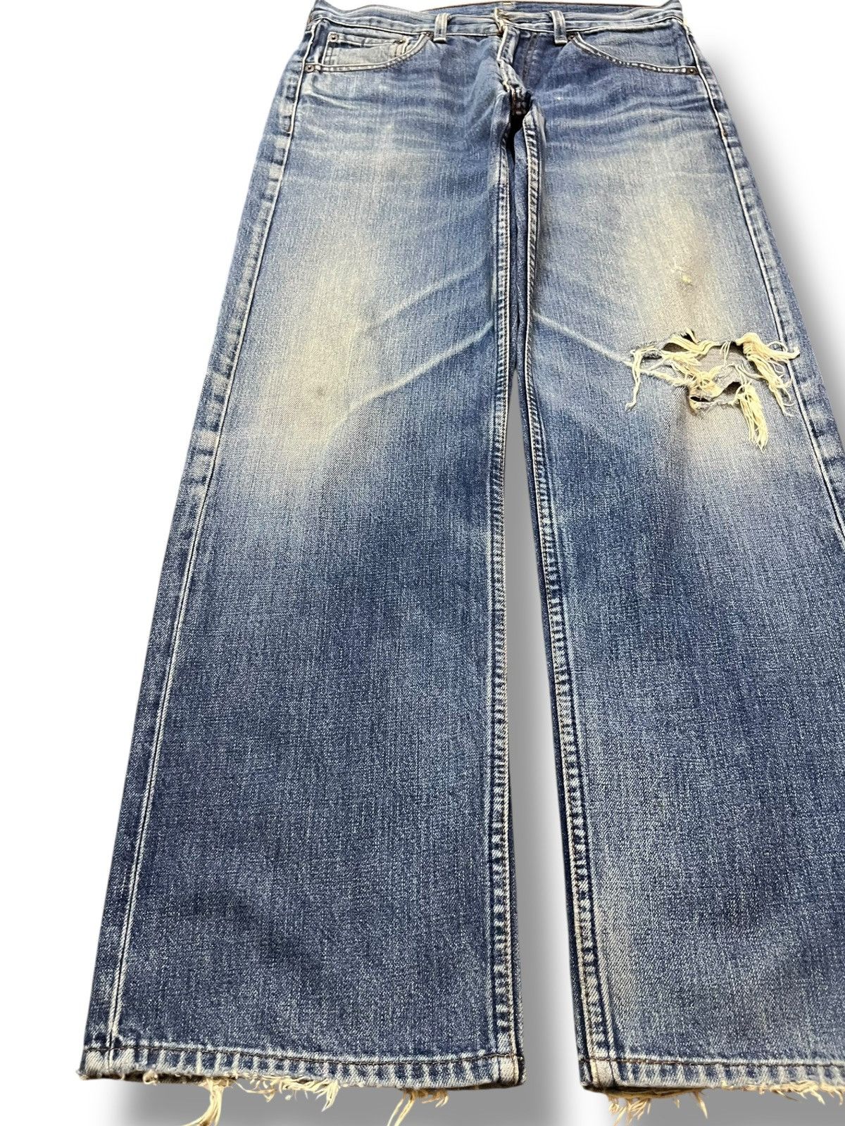 Levi's Vintage Clothing Vintage Levi’s 503 Straight Loose Wide Leg Denim Size US 31 - 3 Thumbnail