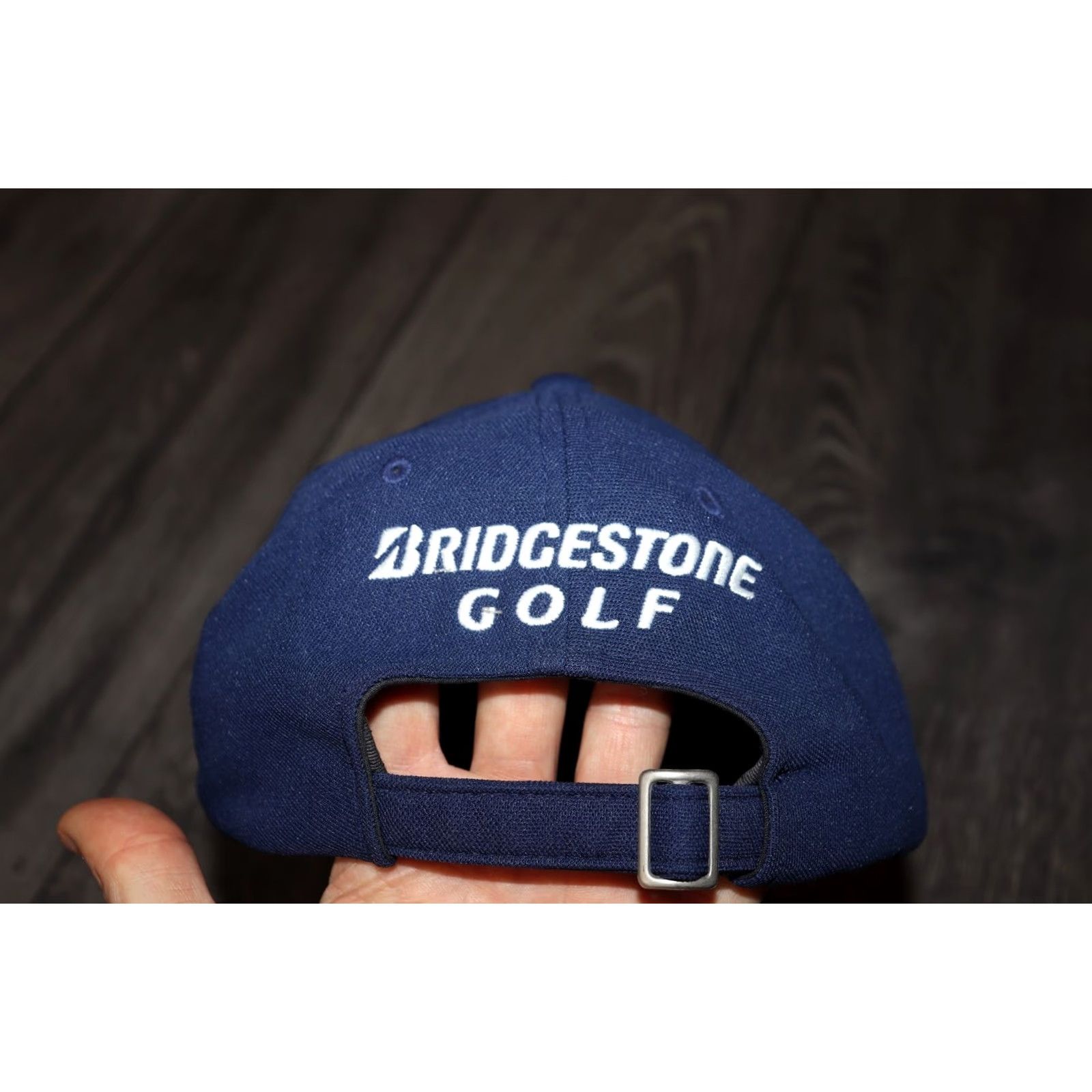 Vintage Bridgestone Golf Blue Baseball Cap Hat Stretch Lightweight 3D Logo One Size Men Size ONE SIZE - 6 Thumbnail