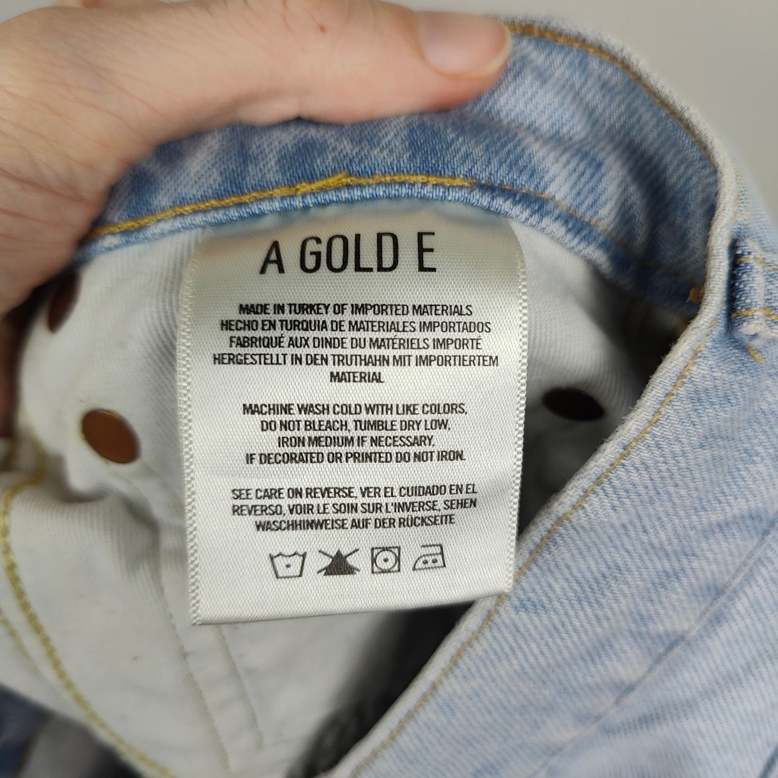 Agolde Agolde Jamie High Rise Classic Jeans Womens 26 Ever More Size 26" / US 2 / IT 38 - 8 Thumbnail