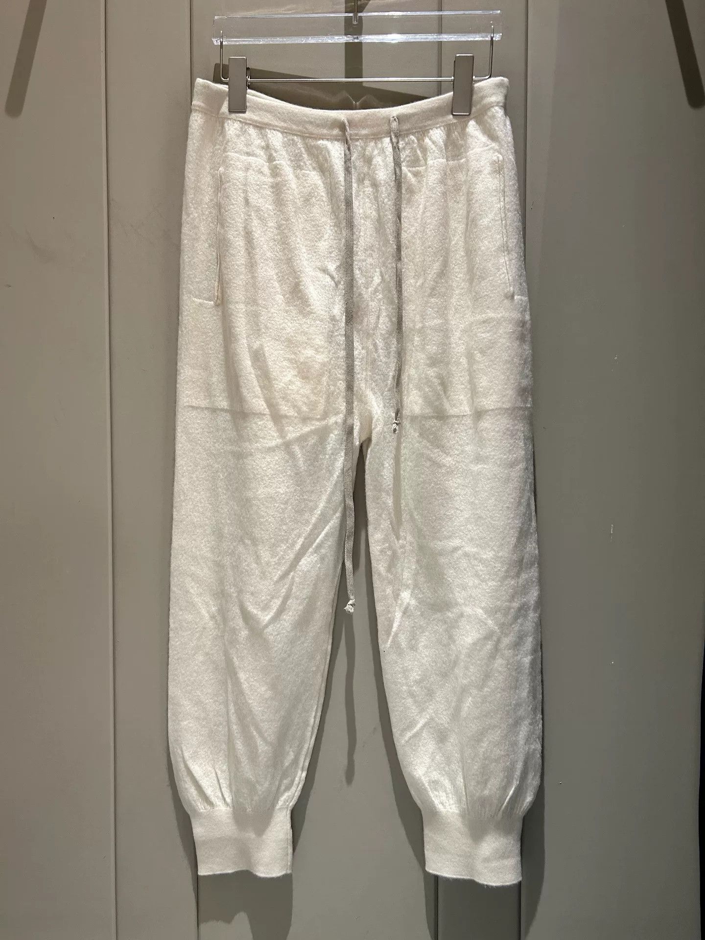 Rick Owens Rick Owens Women's Cashmere Trousers Size 40" / US 18 - 1 Thumbnail