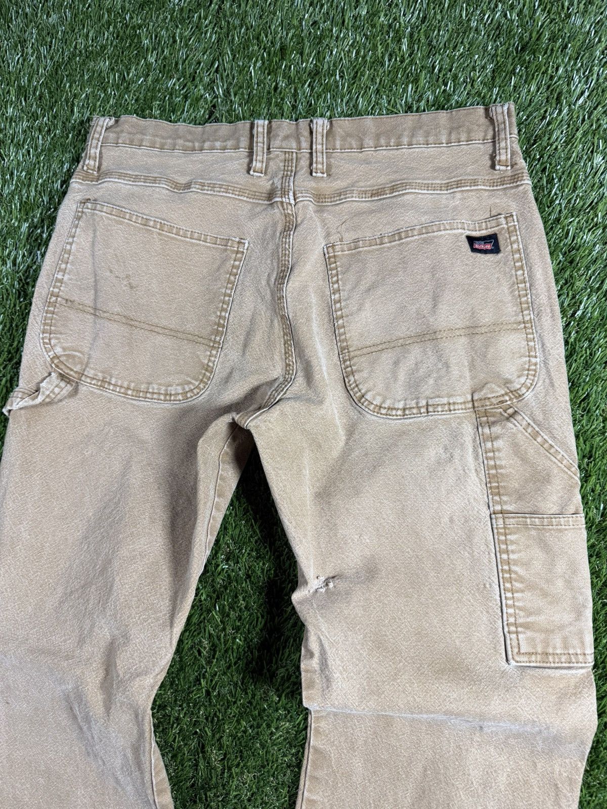 Dickies Vintage 90s Dickies Faded Baggy Fall Utility Carpenter Pants Size US 34 / EU 50 - 3 Thumbnail