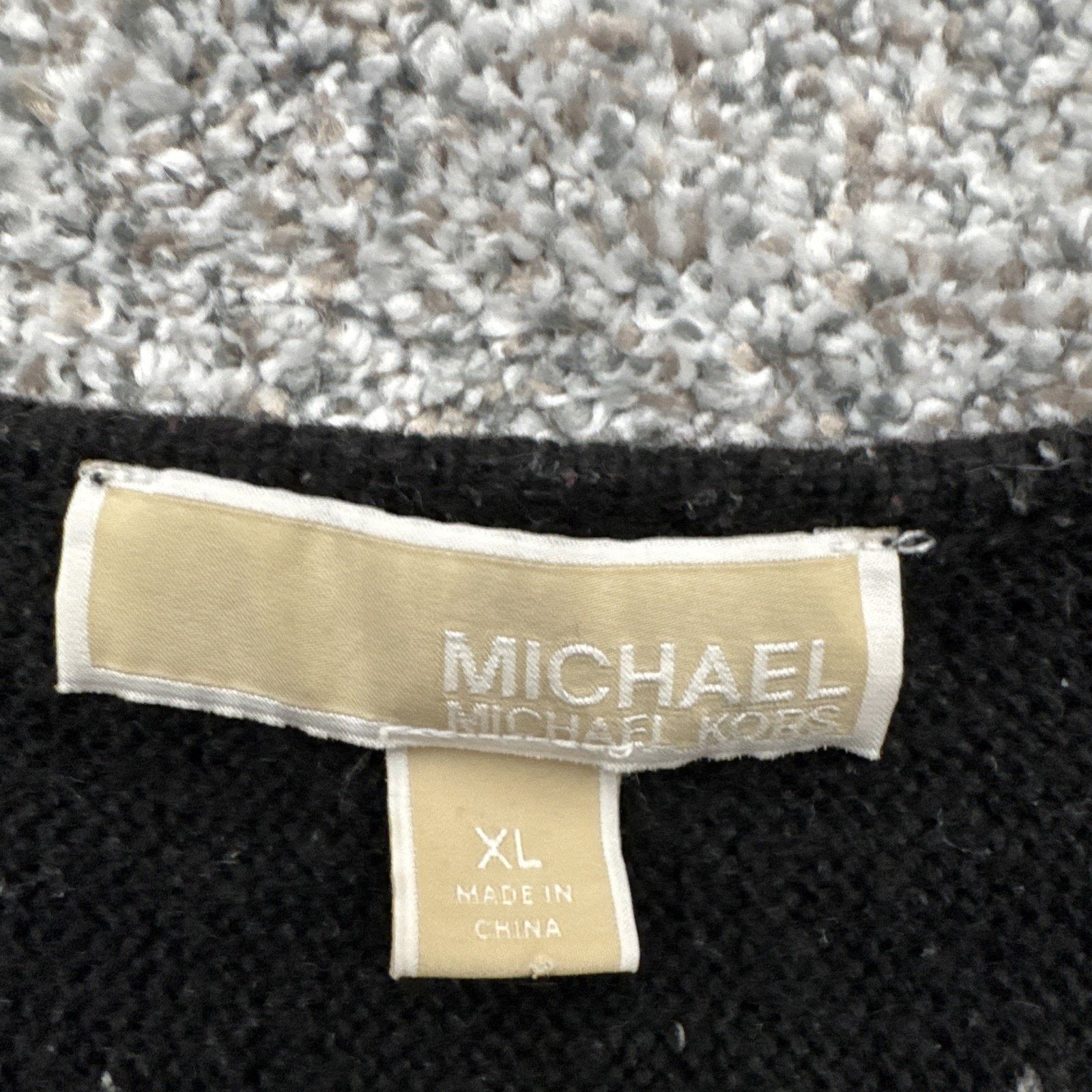 Michael Kors Michael Kors Knit Top Women XL Chic Office Layering Retro Size XL / US 12-14 / IT 48-50 - 5 Thumbnail