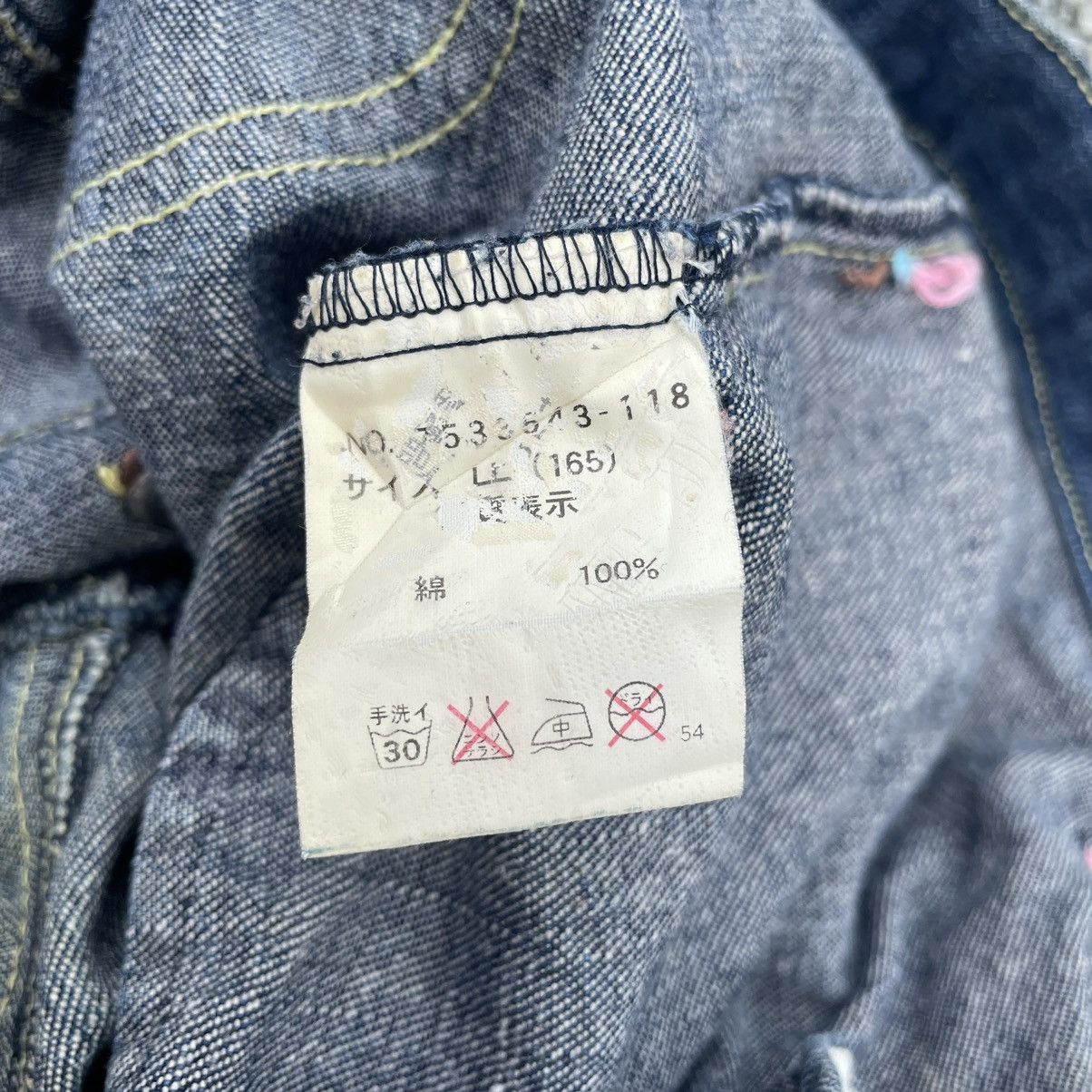 Angel Blue × Hysteric Glamour × Japanese Brand ANGEL BLUE CORDUROY POCKET PATCHWORK DENIM PANTS Size 28" / US 6 / IT 42 - 21 Thumbnail