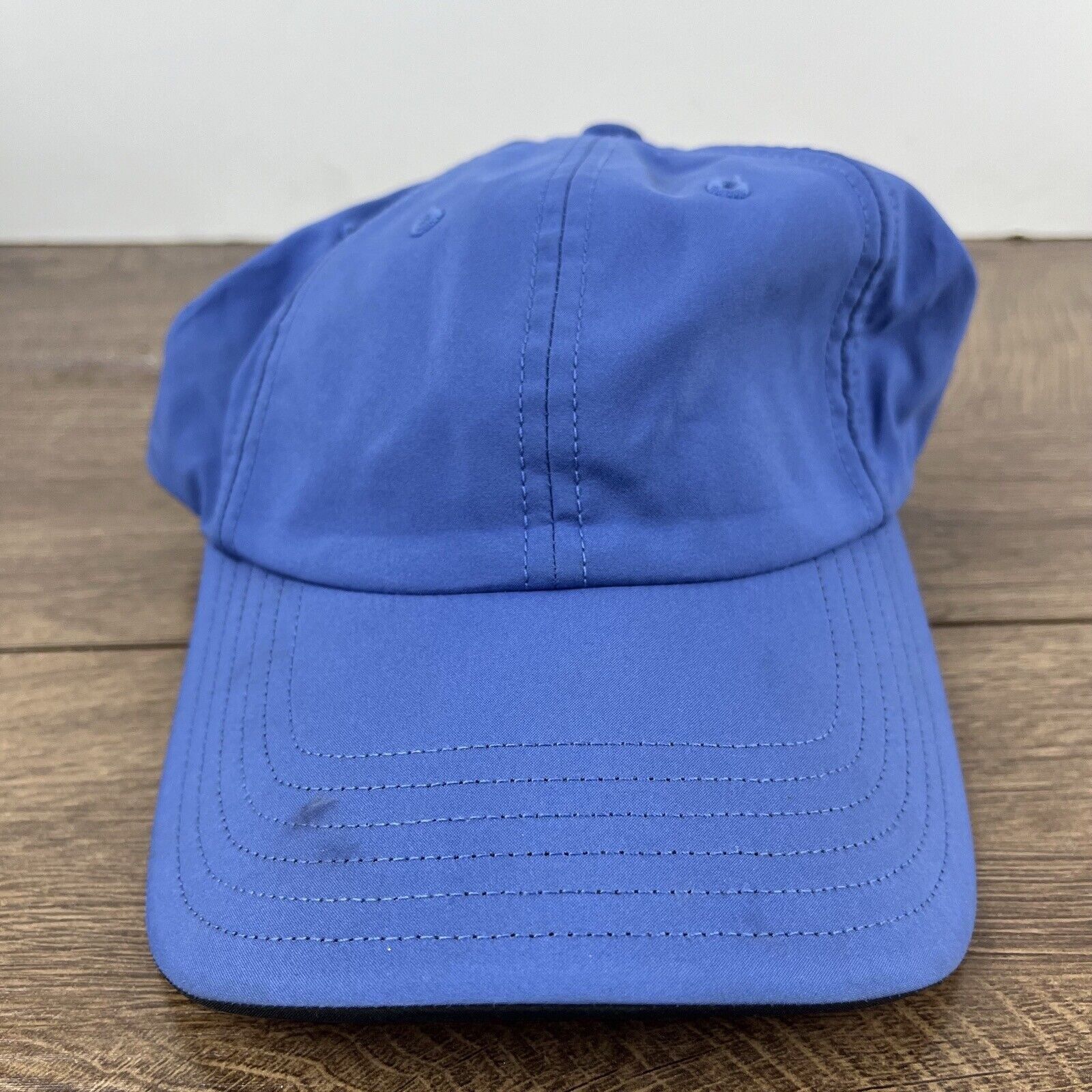 Adidas Adidas Blue Cap Hat Running Hat Blue Adjustable Hat Blue Adu Size ONE SIZE - 5 Thumbnail
