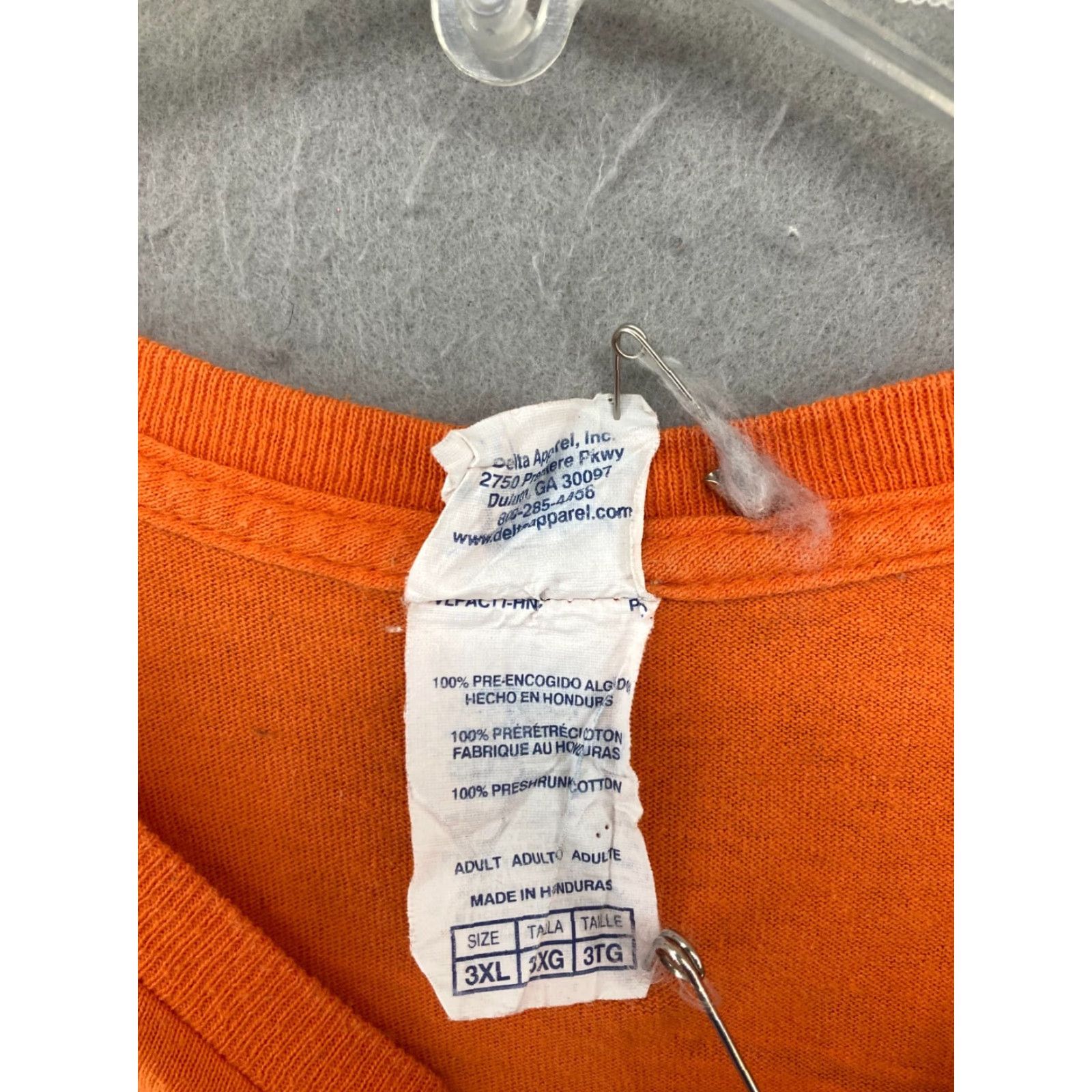 Vintage Charlotte Motor Speedway Shirt Mens 3XL Orange Racing Size US XXL / EU 58 / 5 - 6 Thumbnail