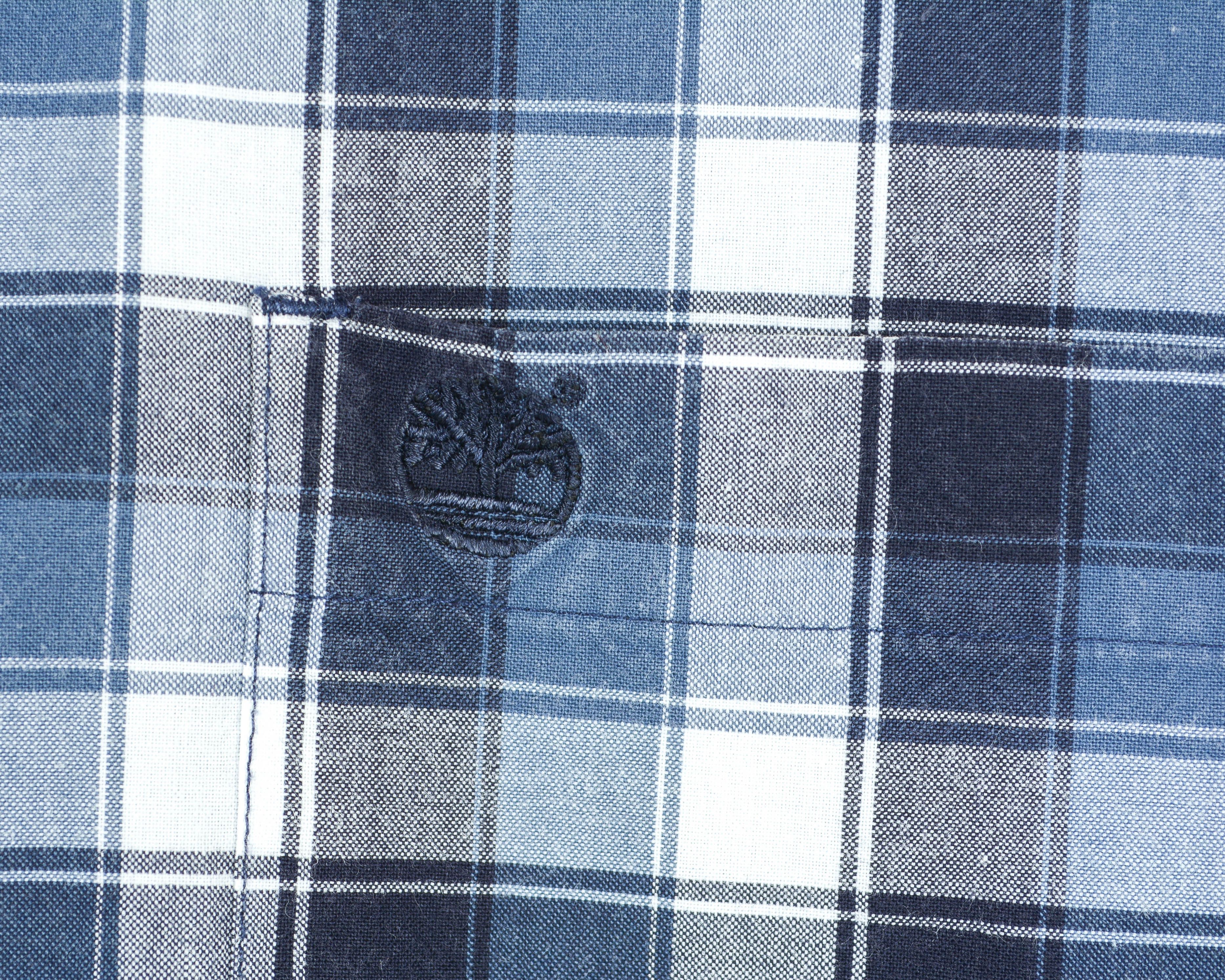 Timberland Casual Shirt Regular Short Sleeved Plaid Check Button Size US M / EU 48-50 / 2 - 3 Thumbnail