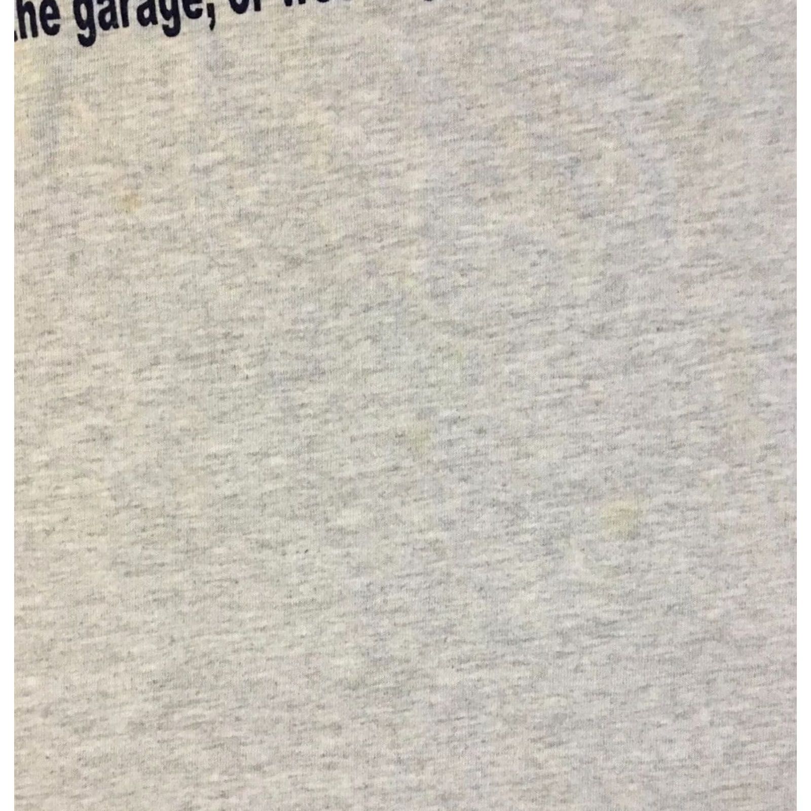 Vintage VINTAGE God Said Go Fishing Not Do Chores Faded Shirt XL Gray Mens T-Shirt Grunge 90s Y2K Funny Jesus Bible Christianity Religion Humor Saying Size US XL / EU 56 / 4 - 5 Thumbnail