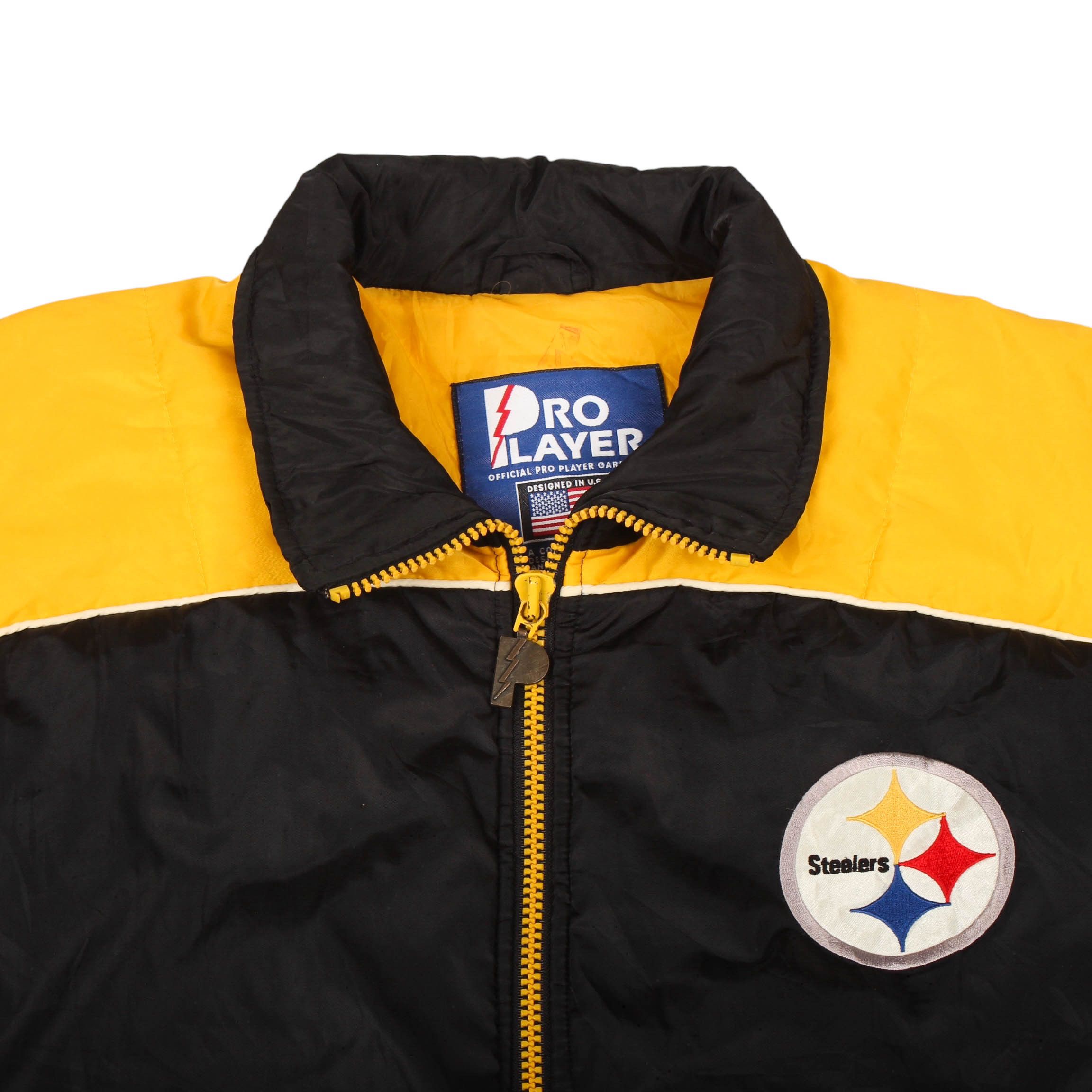Pro Player Pittsburgh Steelers Jacket NFL 90s Pro Player Puffer Jacket Size US XL / EU 56 / 4 - 10 Thumbnail