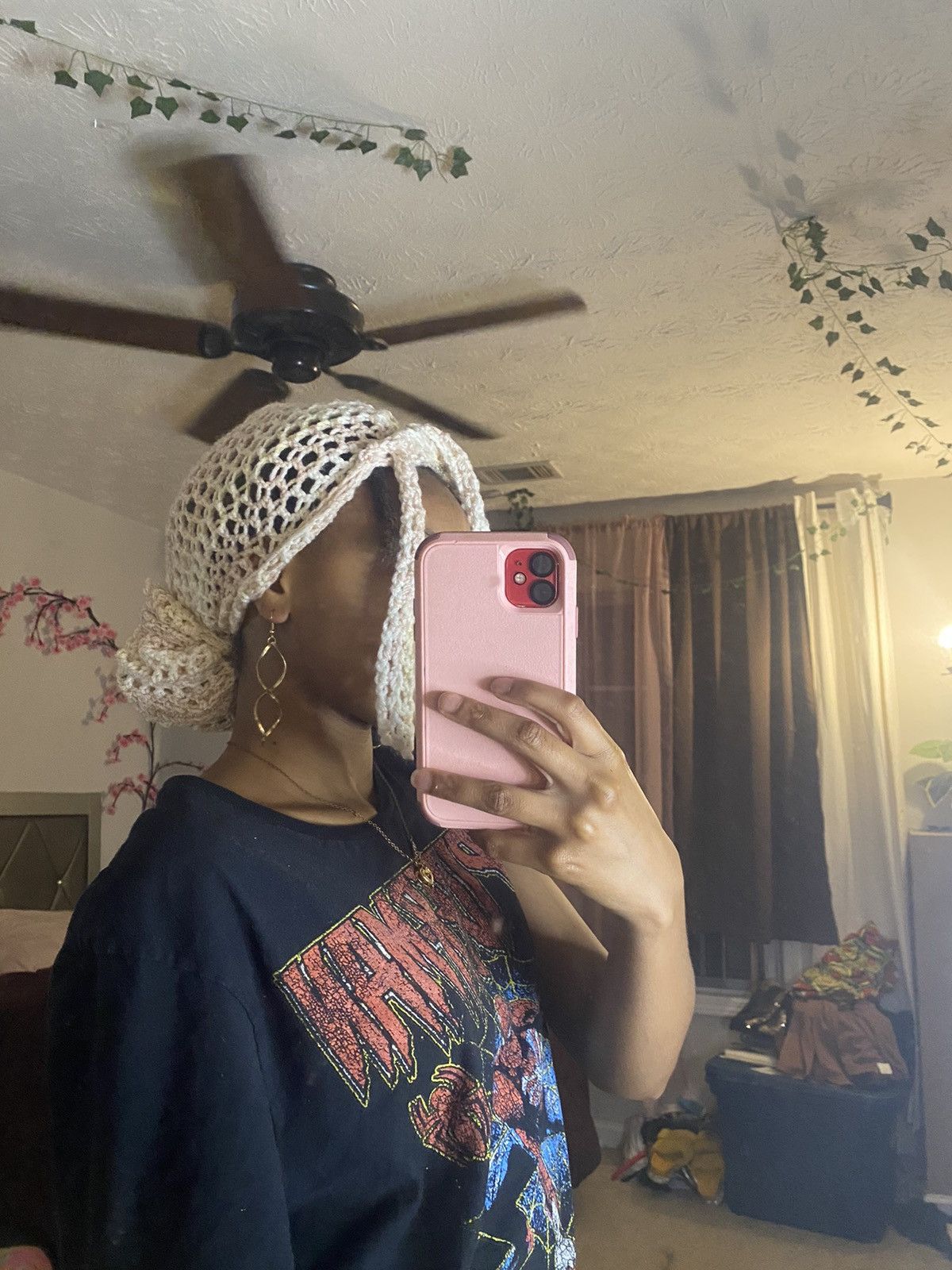 Homemade Crochet Durag Size ONE SIZE - 2 Thumbnail