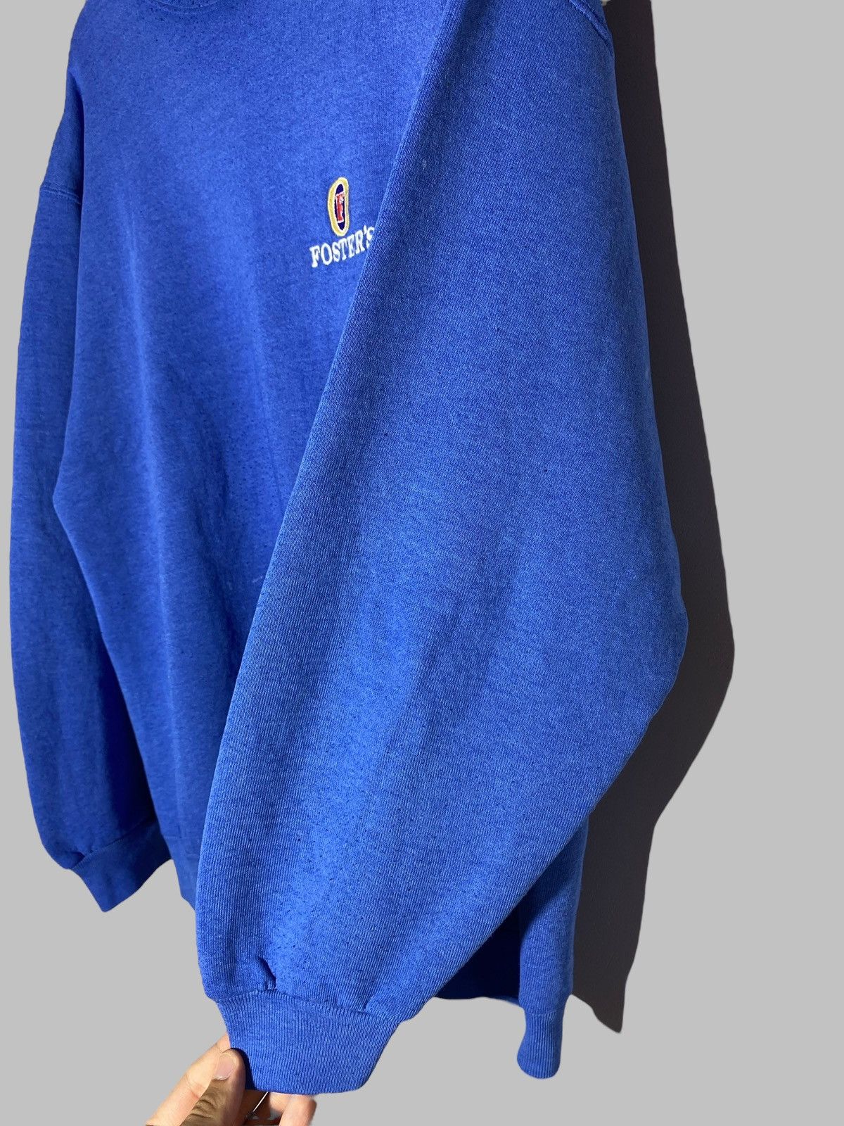 Other Vintage 80s Fosters Staff Distressed Sweatshirt Screen Stars Size US XL / EU 56 / 4 - 12 Thumbnail