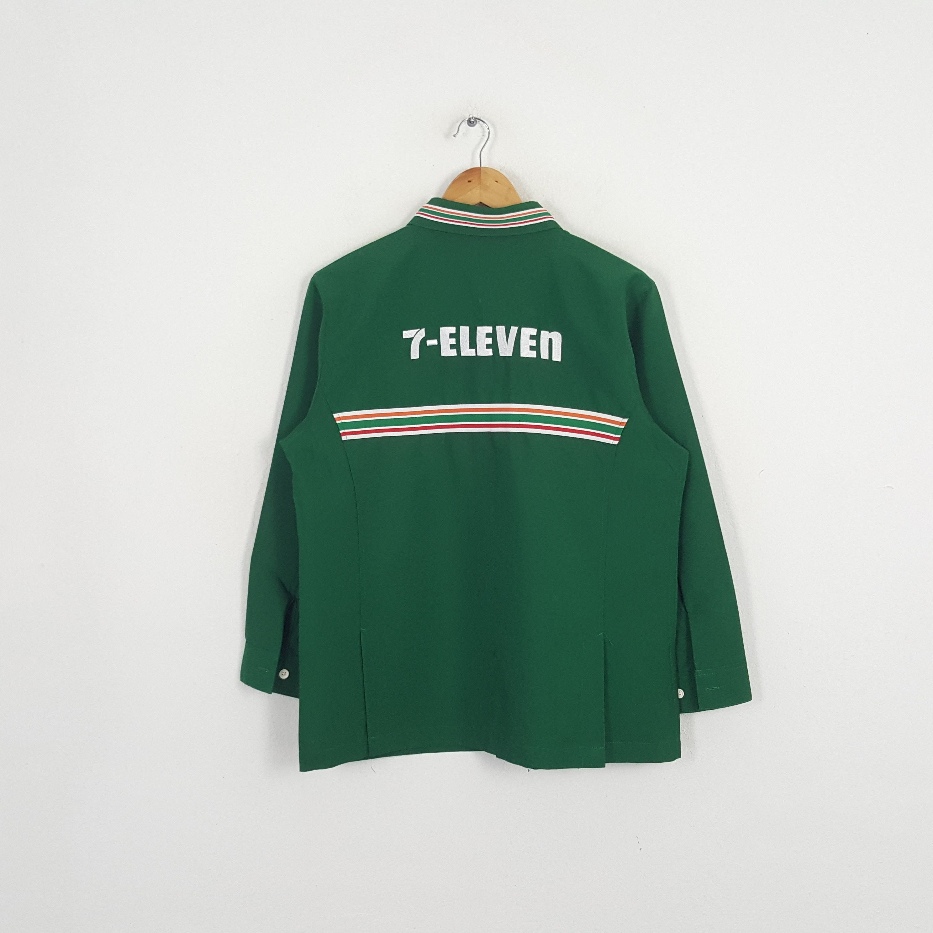Japanese Brand × Vintage Vintage 7 Eleven Japanese Brand Staff Jacket Size US M / EU 48-50 / 2 - 1 Thumbnail