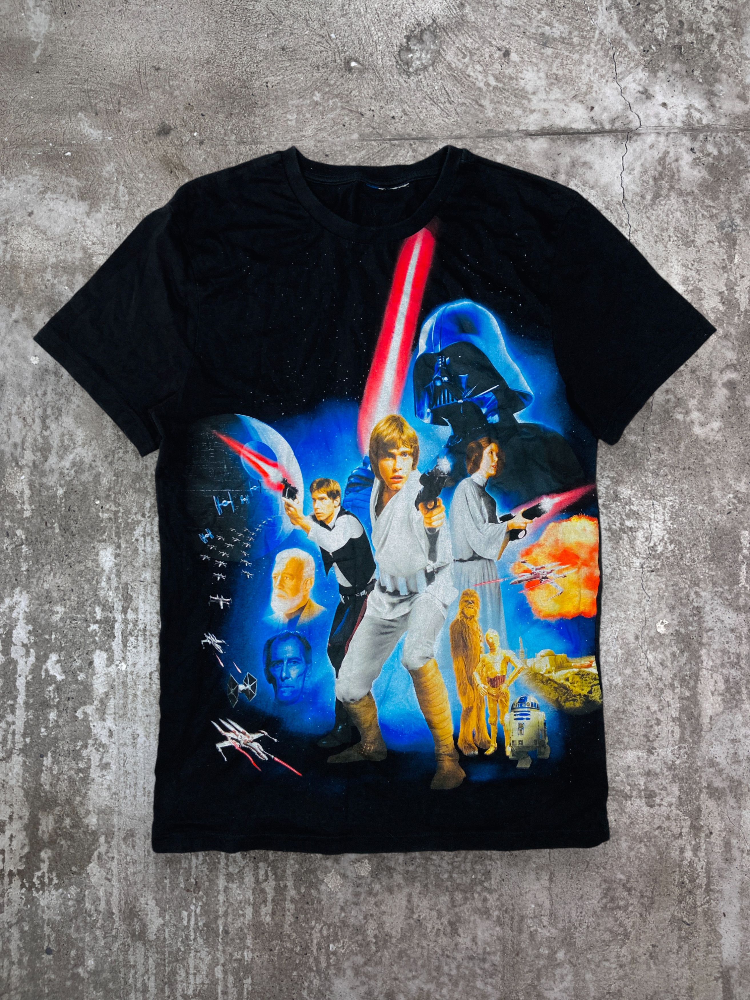 Star Wars VINTAGE Y2K STAR WARS RARE TEE - № 486 Size US L / EU 52-54 / 3 - 1 Thumbnail