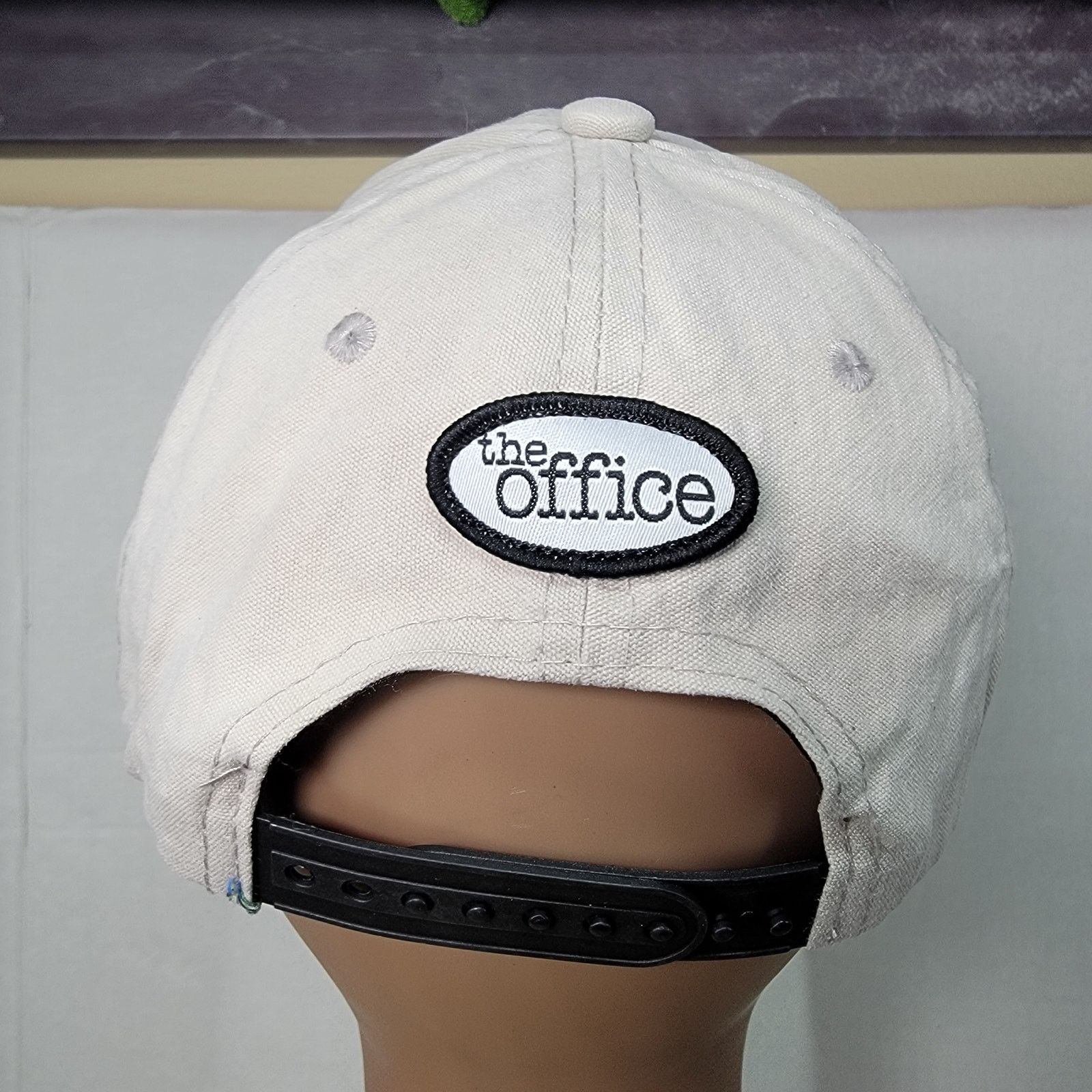 Other The Office Beige Snap Back Hat "Dunder Mifflin Inc" Size ONE SIZE - 4 Thumbnail