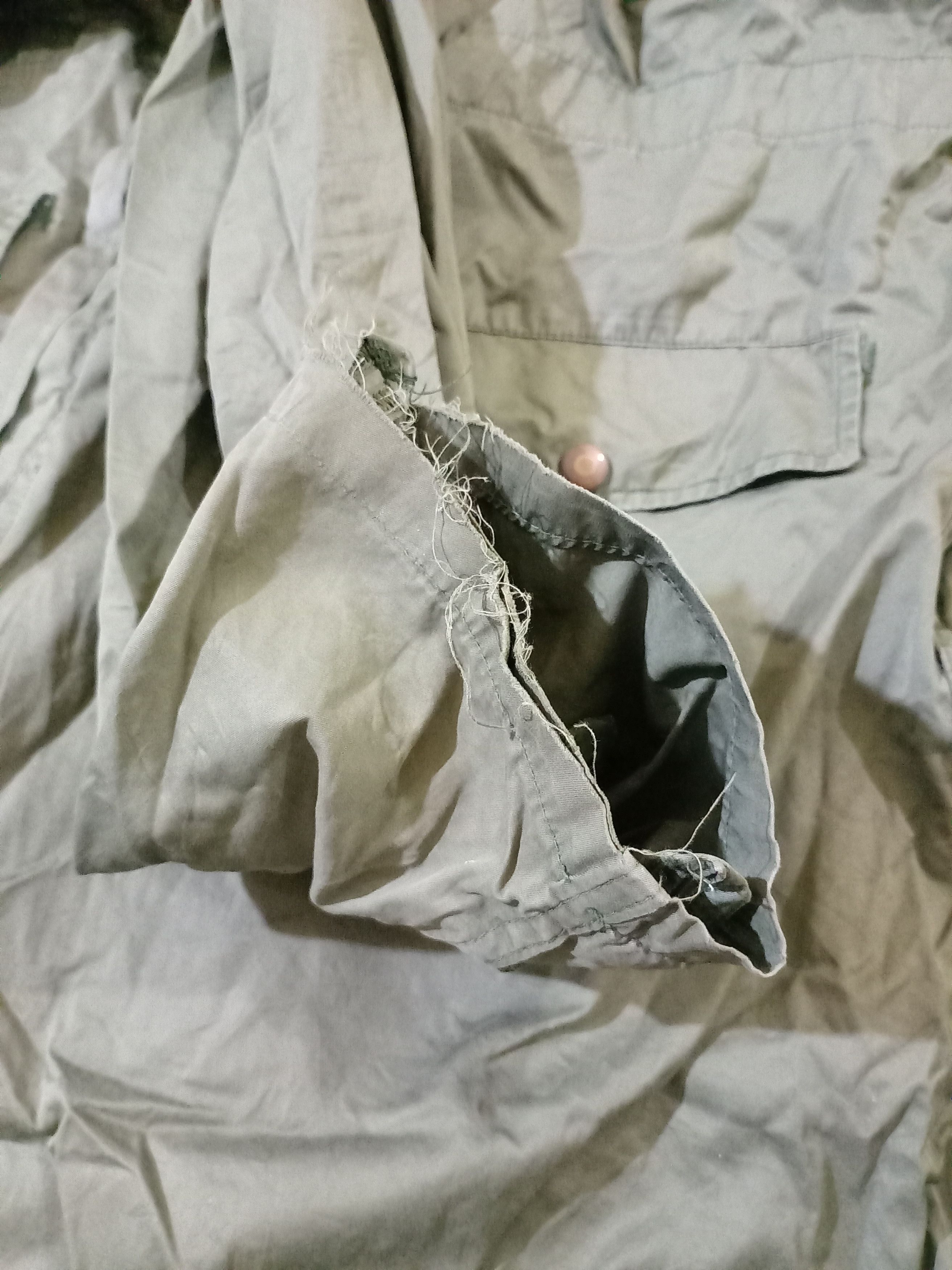 Vintage VINTAGE ARMY PARKAS JACKET Size US L / EU 52-54 / 3 - 9 Thumbnail