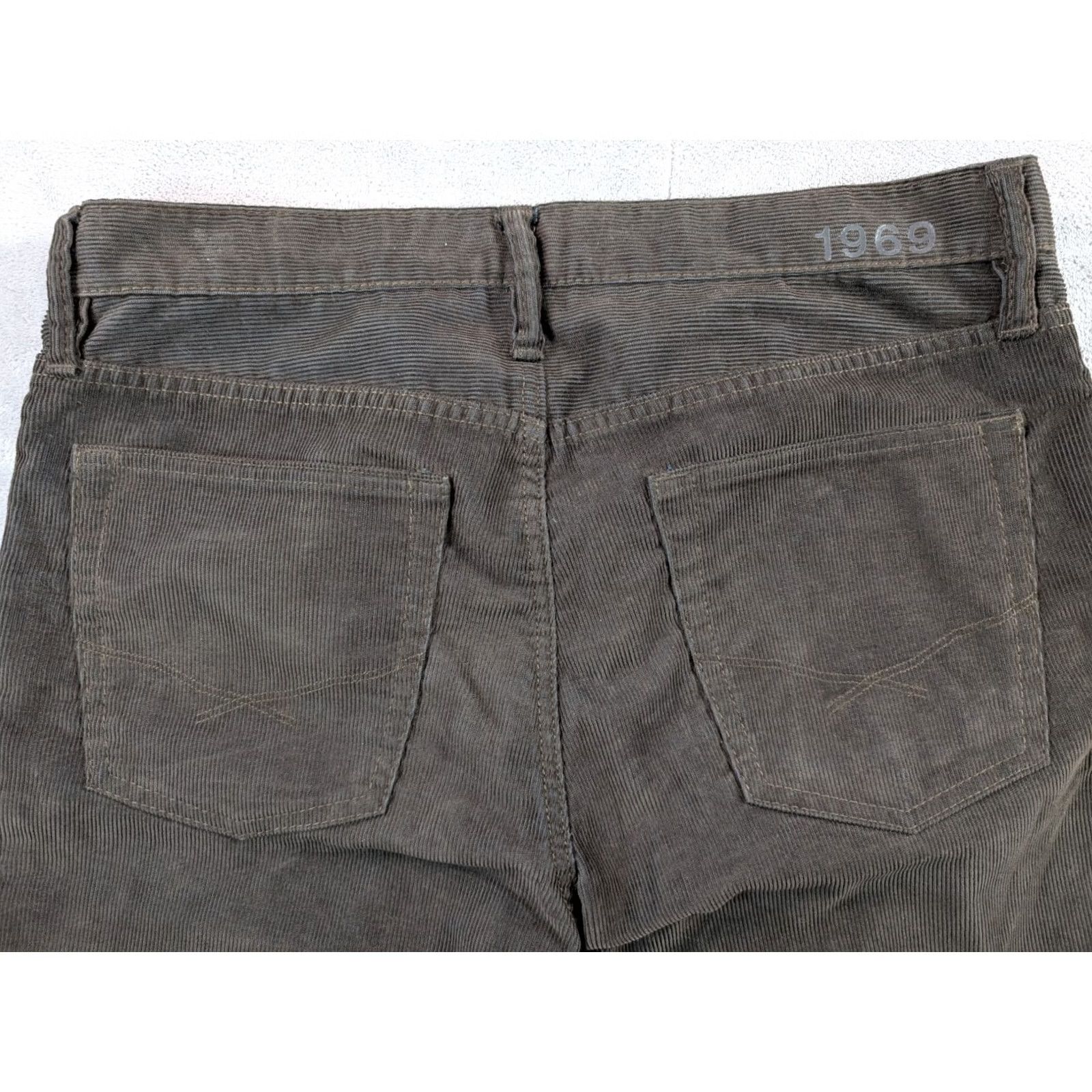 Gap VINTAGE Gap Corduroy Pants Bootcut 34x31 Gray Men's 1969 Preppy Size US 34 / EU 50 - 4 Thumbnail