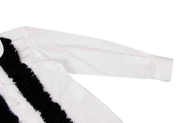 Comme des Garcons Comme Des Garcons Vintage White Lace Shirt Top Size M / US 6-8 / IT 42-44 - 5 Thumbnail