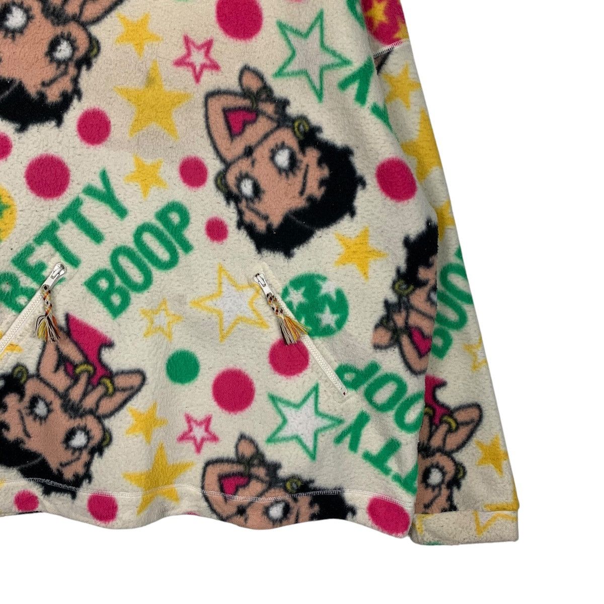 Cartoon Network BETTY BOOP Fullprint Half Zip Turtleneck Fleece #1861-C81 Size US XL / EU 56 / 4 - 4 Thumbnail