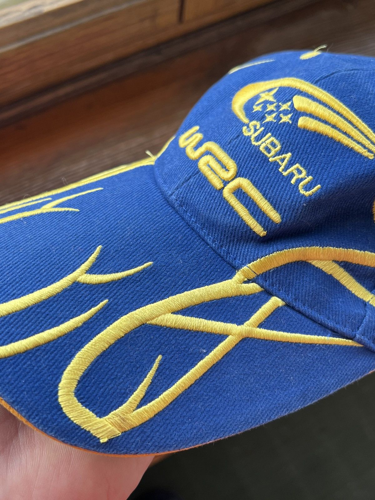 Hat Club Vintage Subaru flame racing cap WRC Size ONE SIZE - 5 Thumbnail