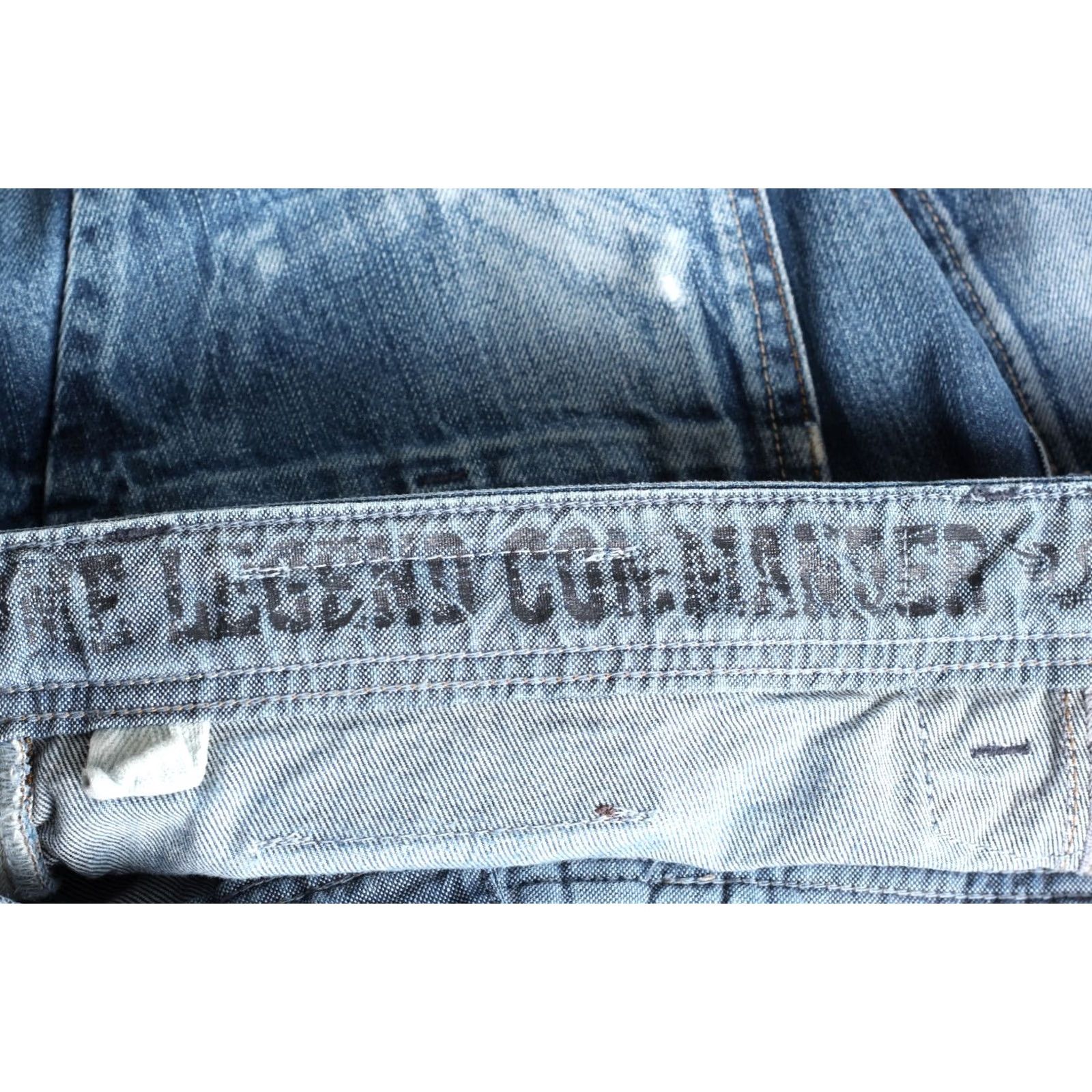 Vintage PME Legend Commander Jeans Men Slim Tapered 30W32 L32 Denim Blue 5-Pocket Design Regular | Men’s Jeans Size US 30 / EU 46 - 6 Thumbnail