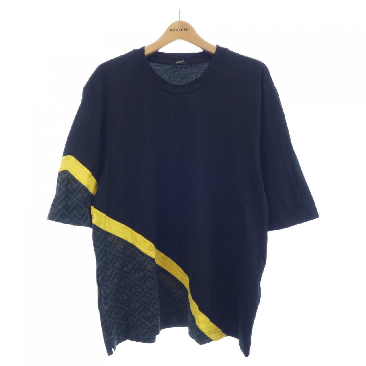 Fendi Fendi Fendi FF Motif T-shirt Textile T-Shirts FAF682AN68 DUTY FREE for USA Size ONE SIZE - 1 Thumbnail