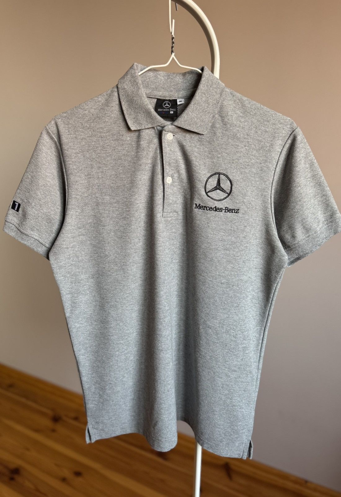 Mercedes-Benz Mercedes Benz Mobil Polo Tshirt Tee Formula F1 Racing Tennis Size US M / EU 48-50 / 2 - 3 Thumbnail