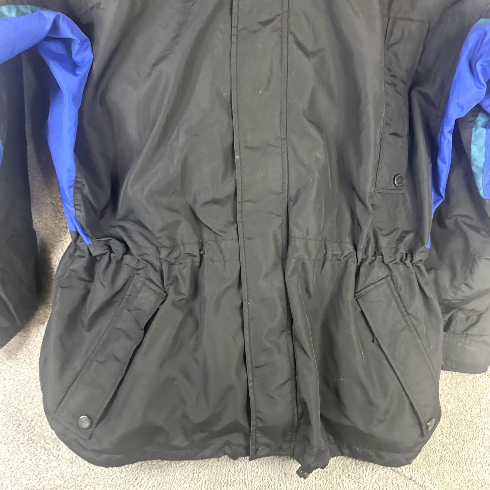 Vintage VINTAGE Columbia Jacket Mens L Black Parka Long's Peak 90s Outdoor Ski Mid-Length Size US L / EU 52-54 / 3 - 6 Thumbnail