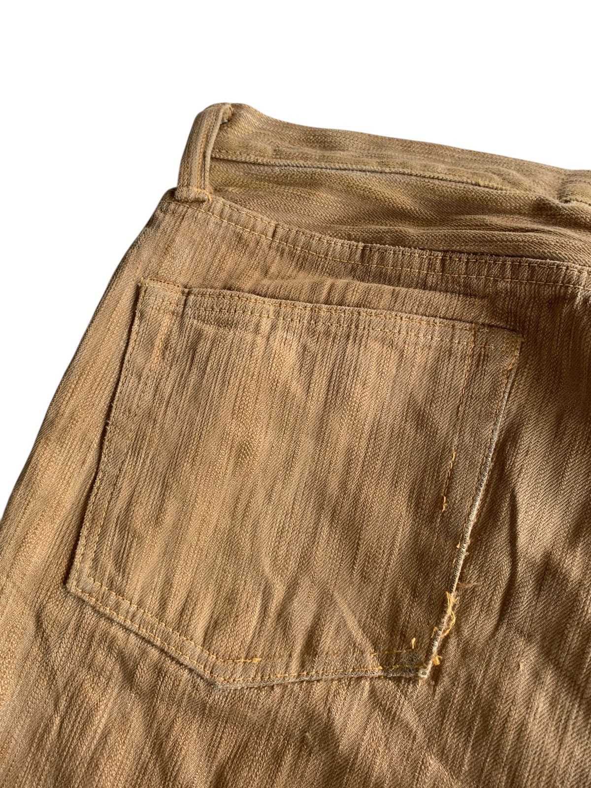 Kapital RARE ETERNAL SELVEDGE BUTTON FLY JAPANESE DENIM Size US 33 - 17 Thumbnail