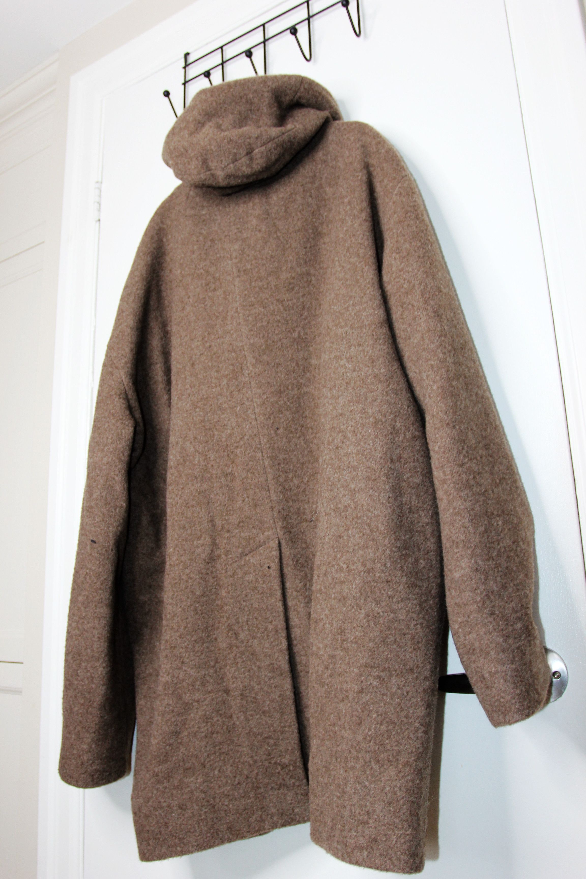 Rick Owens BNWT AW24 RICK OWENS "PORTERVILLE" HOODED GIMP ROBE COAT 50 Size US M / EU 48-50 / 2 - 7 Thumbnail
