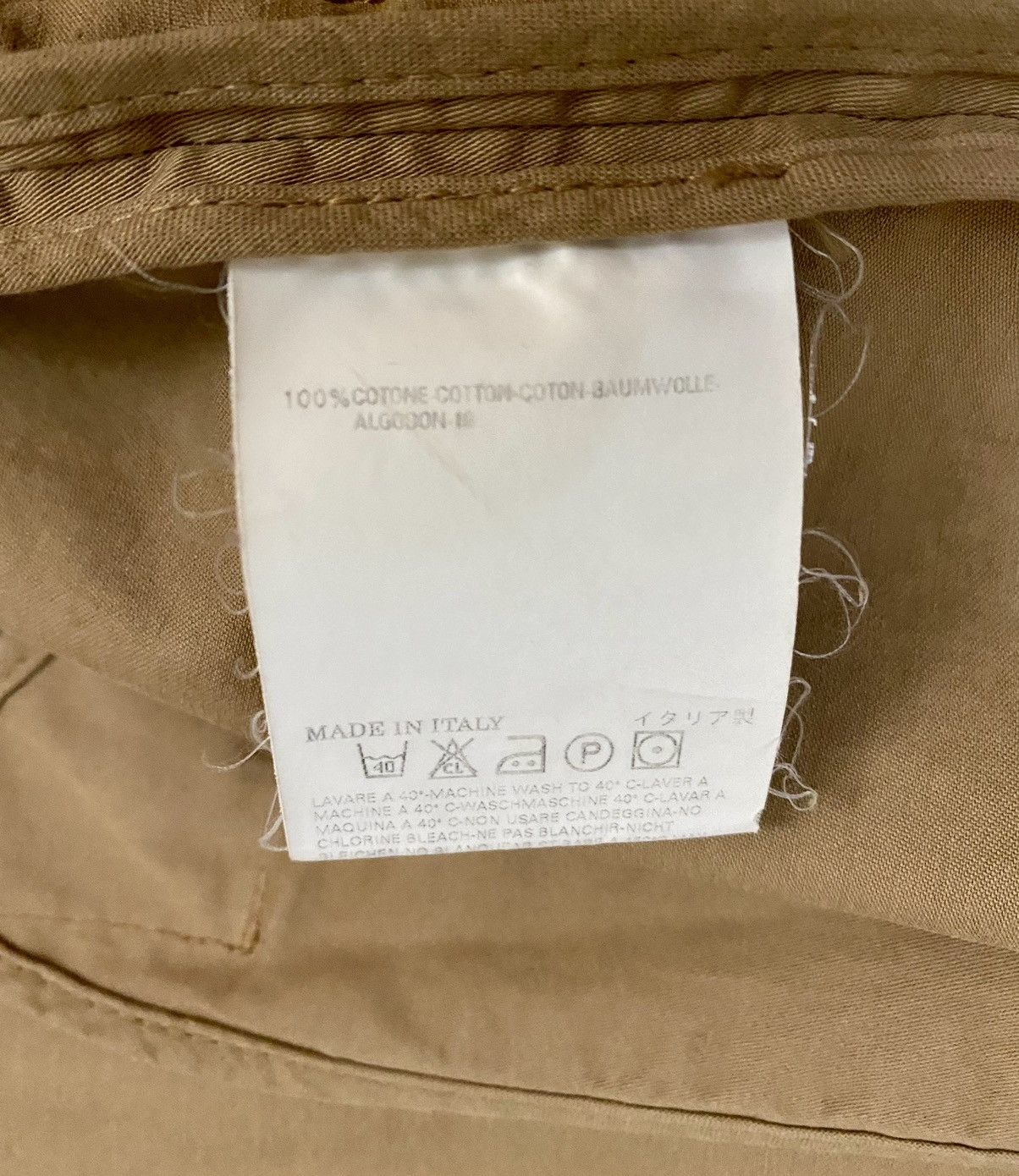 Dsquared2 DSQ2 🇮🇹 Brown Cotton Twill Safari Leisure jacket 48 NWOT Size US M / EU 48-50 / 2 - 12 Thumbnail