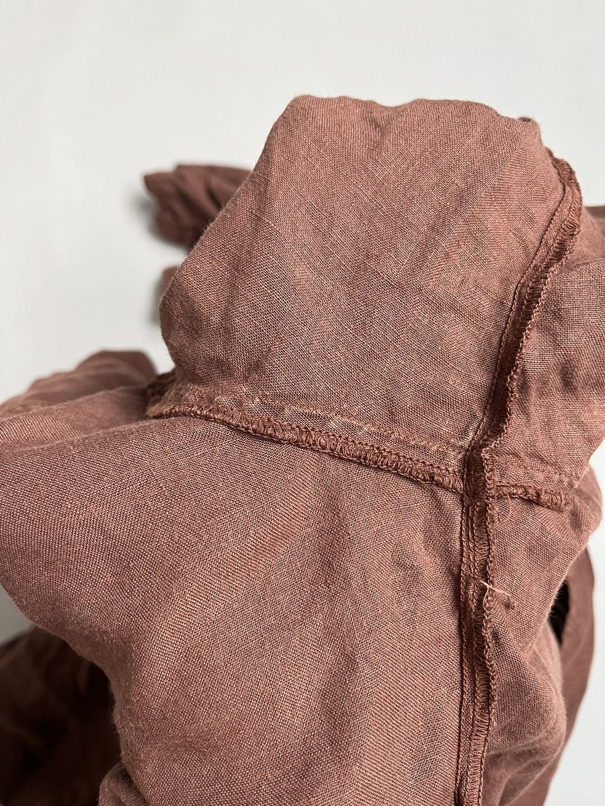 Transit TRANSIT PAR SUCH 350 Brown Linen Lightweight Blazer Jacket Size L / US 10 / IT 46 - 20 Thumbnail