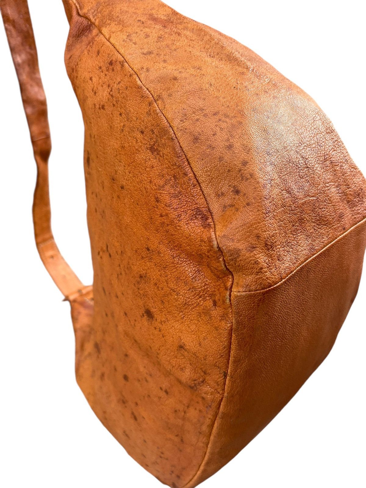 Leather Genten Japan Fade Patina Leather Bag Banana Size ONE SIZE - 16 Thumbnail