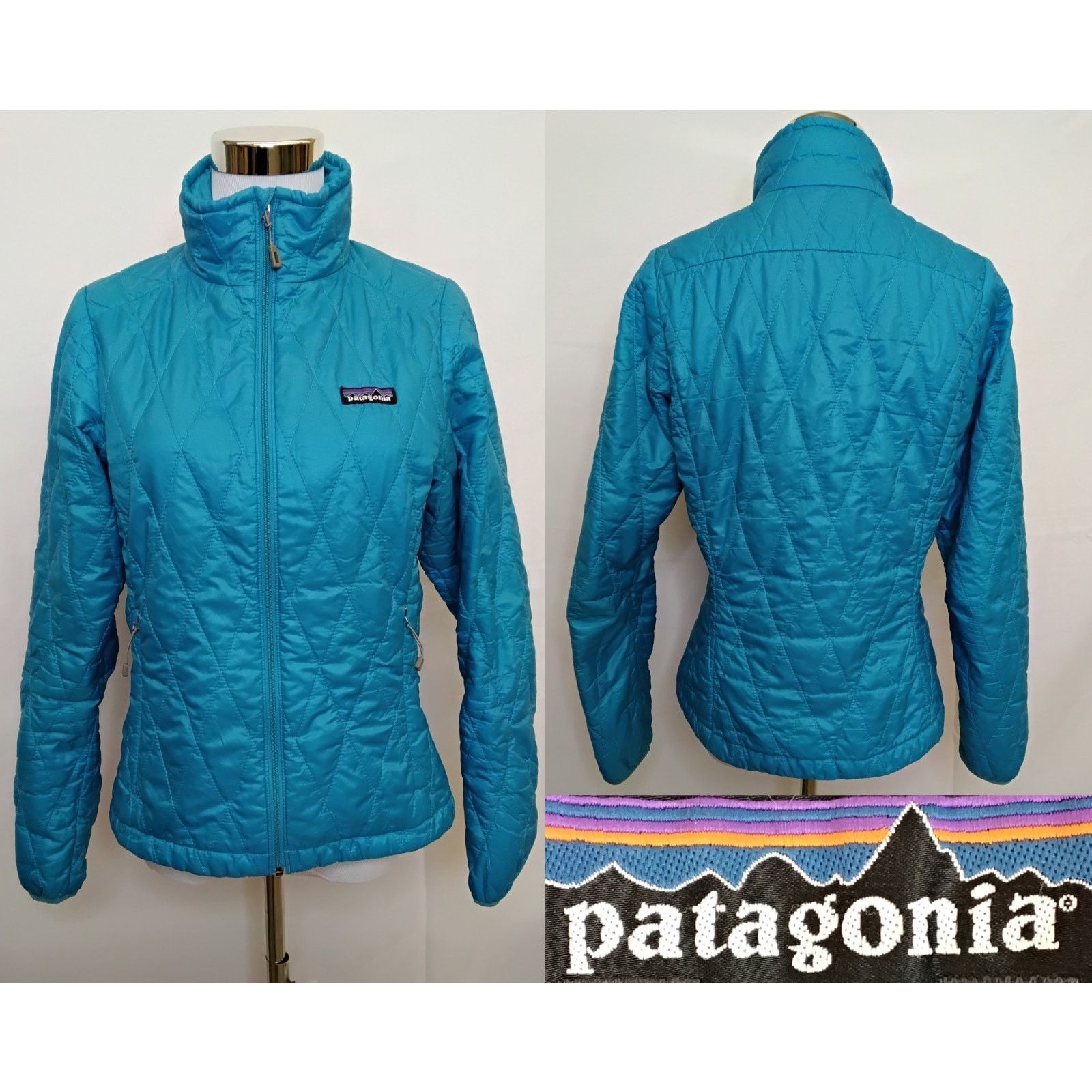 Patagonia Patagonia Quilted Puffer Jacket Women's XS Blue Nano Puff Size XS / US 0-2 / IT 36-38 - 1 Thumbnail