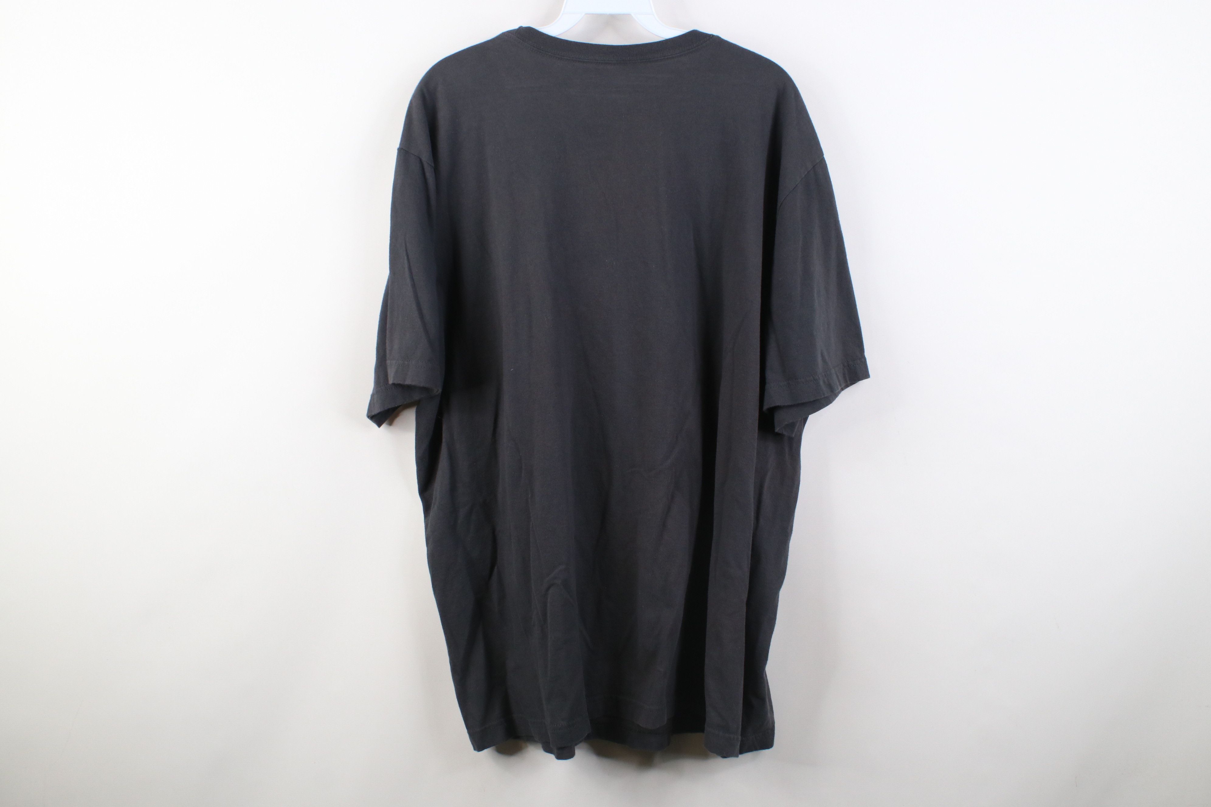Nike Vintage Y2K Nike Travis Scott Mini Swoosh T-Shirt Dark Gray Size US XXL / EU 58 / 5 - 11 Thumbnail