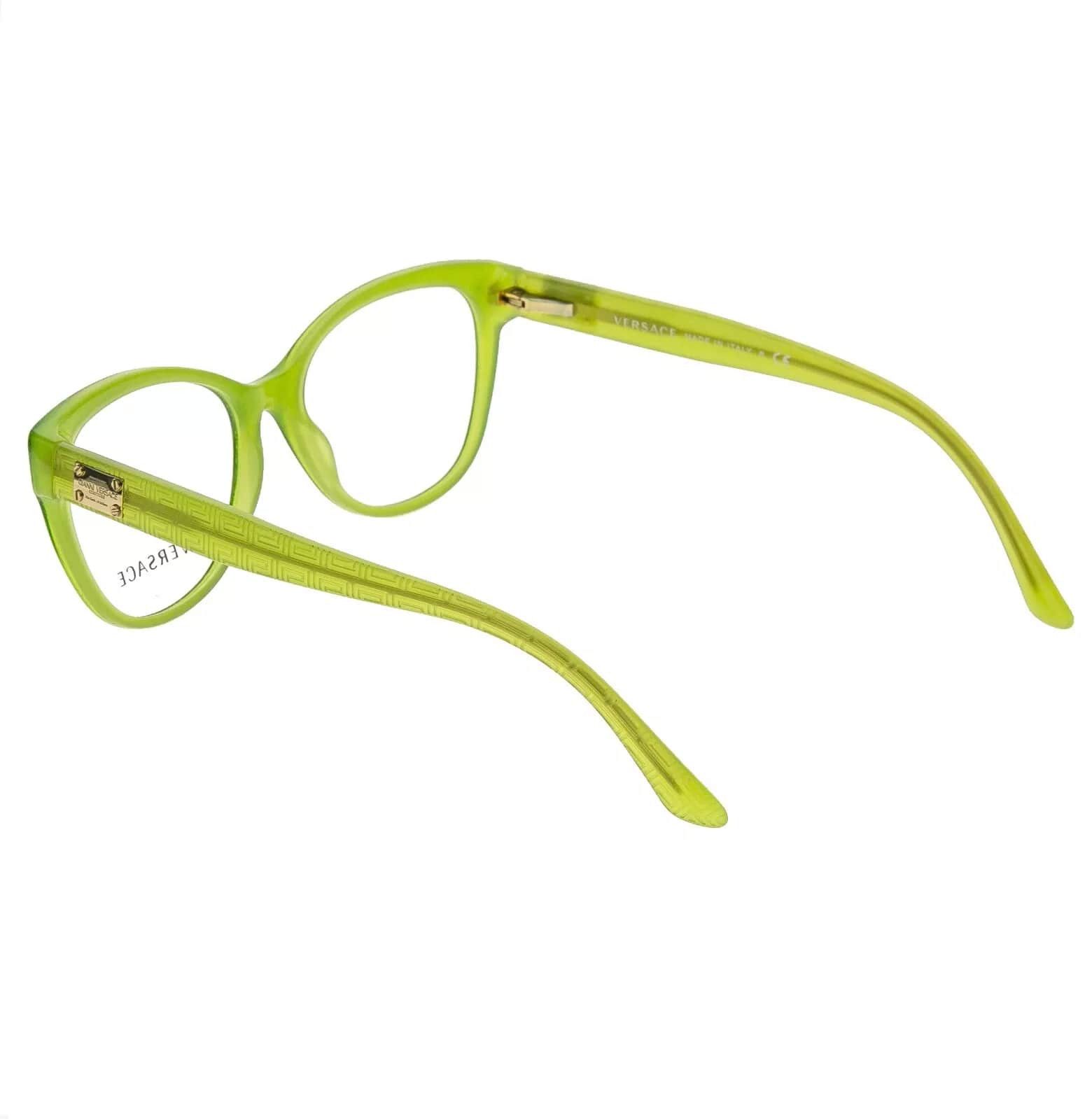Versace VERSACE Couture Green Glitter Greco VE3193 Eyeglasses 3193 Size ONE SIZE - 3 Thumbnail