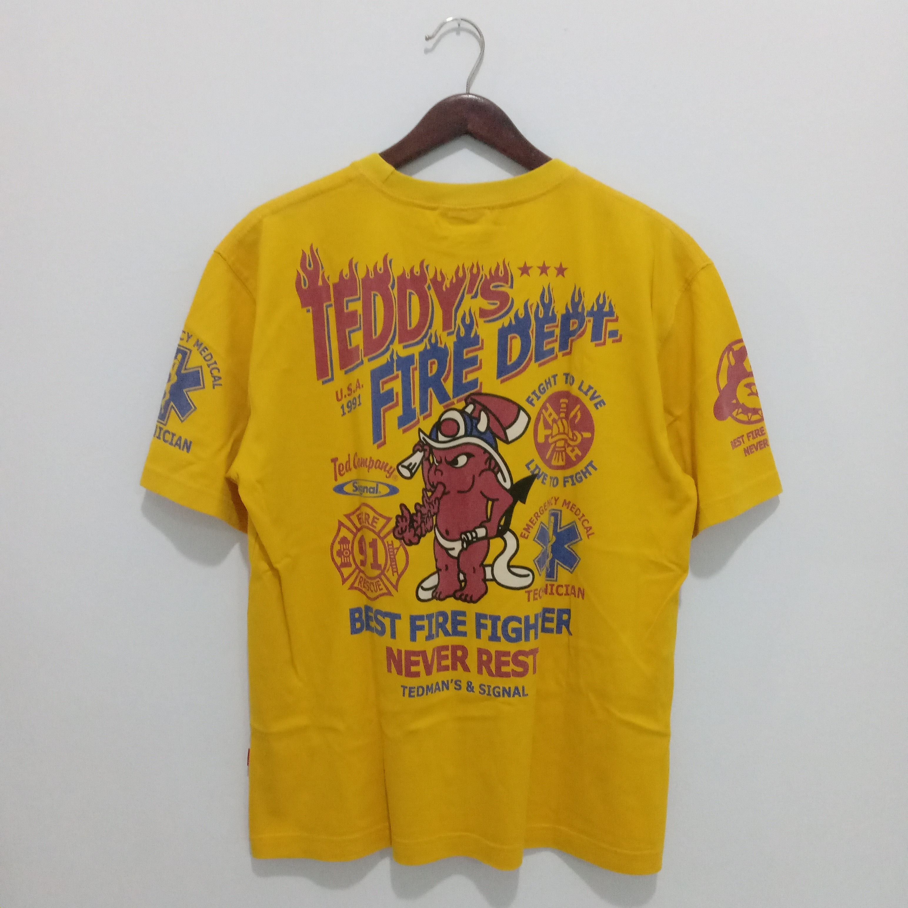 Japanese Brand × Tedman Ted Company tadman signal T-shirt Size US M / EU 48-50 / 2 - 2 Thumbnail