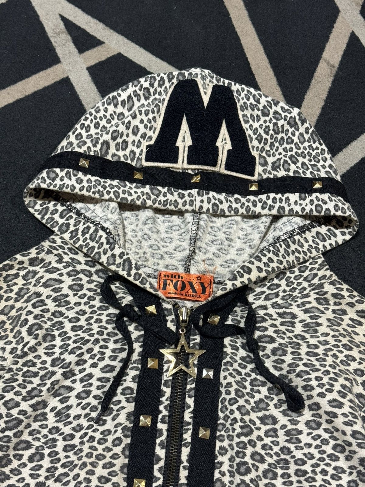 Hysteric Glamour Studded Gothic Foxy Leopard Japanese Hoodie Size US S / EU 44-46 / 1 - 4 Thumbnail