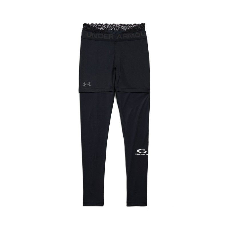 Balenciaga × Under Armour o1w1db10725 Under Armour® Layered Leggings in Black Size 30" / US 8 / IT 44 - 4 Thumbnail