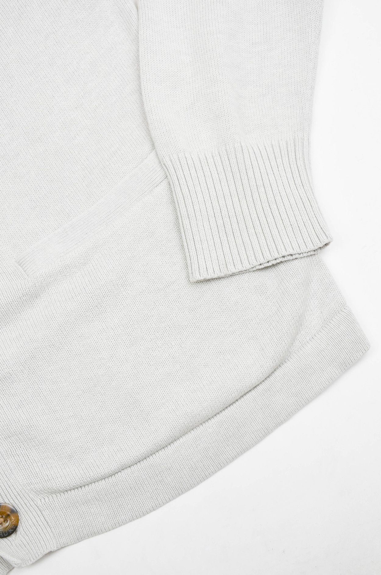Polo Ralph Lauren Polo Ralph Lauren White Pima Cotton Knit Cardigan – Size M Size M / US 6-8 / IT 42-44 - 4 Thumbnail