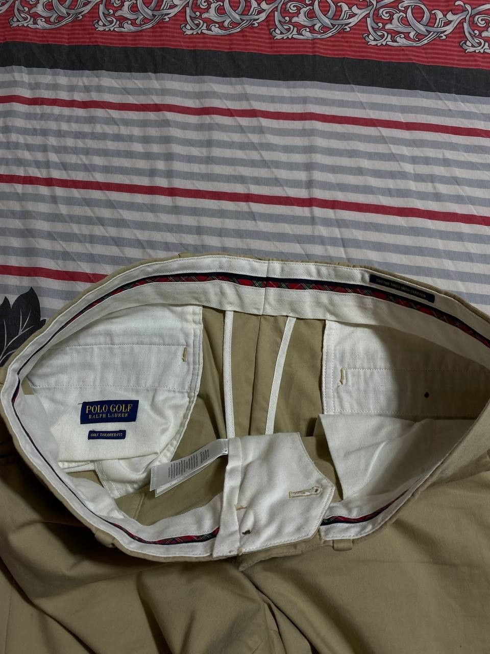Polo Ralph Lauren × RLX Ralph Lauren × Vintage Vintage Polo Ralph Lauren GOLF TAILORED FIT Pants Size US 34 / EU 50 - 22 Thumbnail