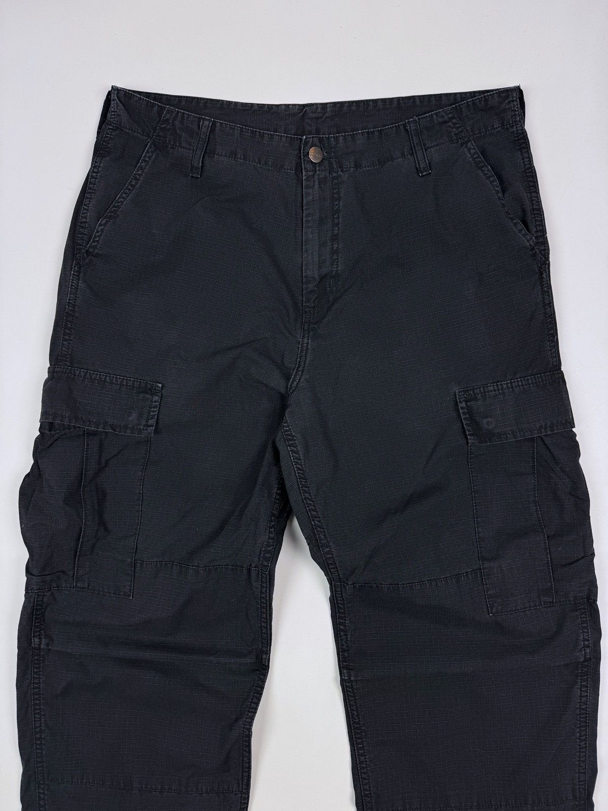 Carhartt Faded Carhartt Regular Cargo Black Pants Size US 34 / EU 50 - 7 Thumbnail