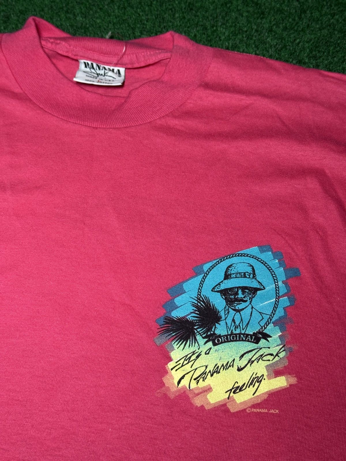 Panama Jack Panama Jack Feeling Vintage 90s Never Worn M/L 20x29 T Shirt Size US L / EU 52-54 / 3 - 4 Thumbnail
